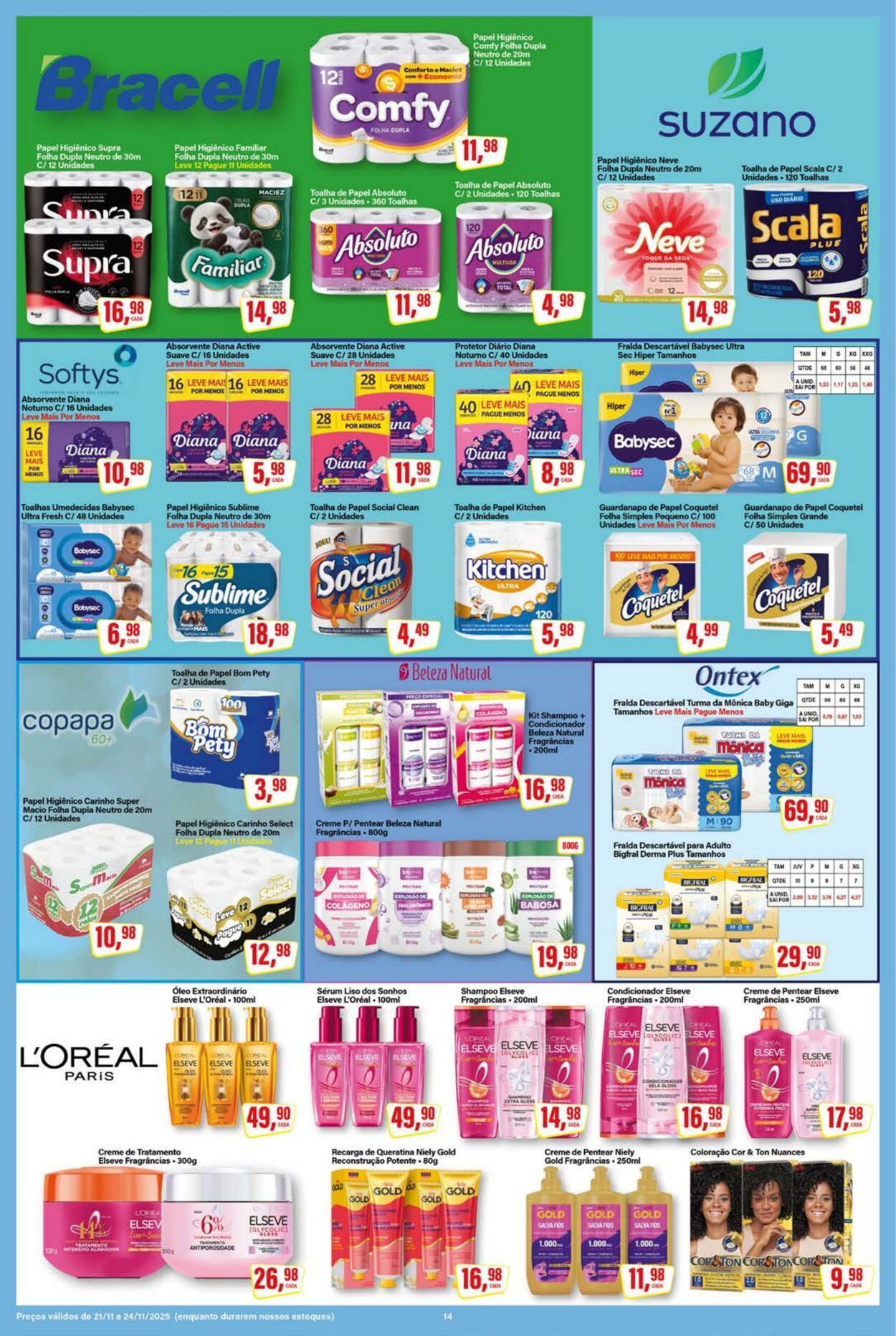 Folheto SM Supermarket 21.11.2025 - 05.12.2025