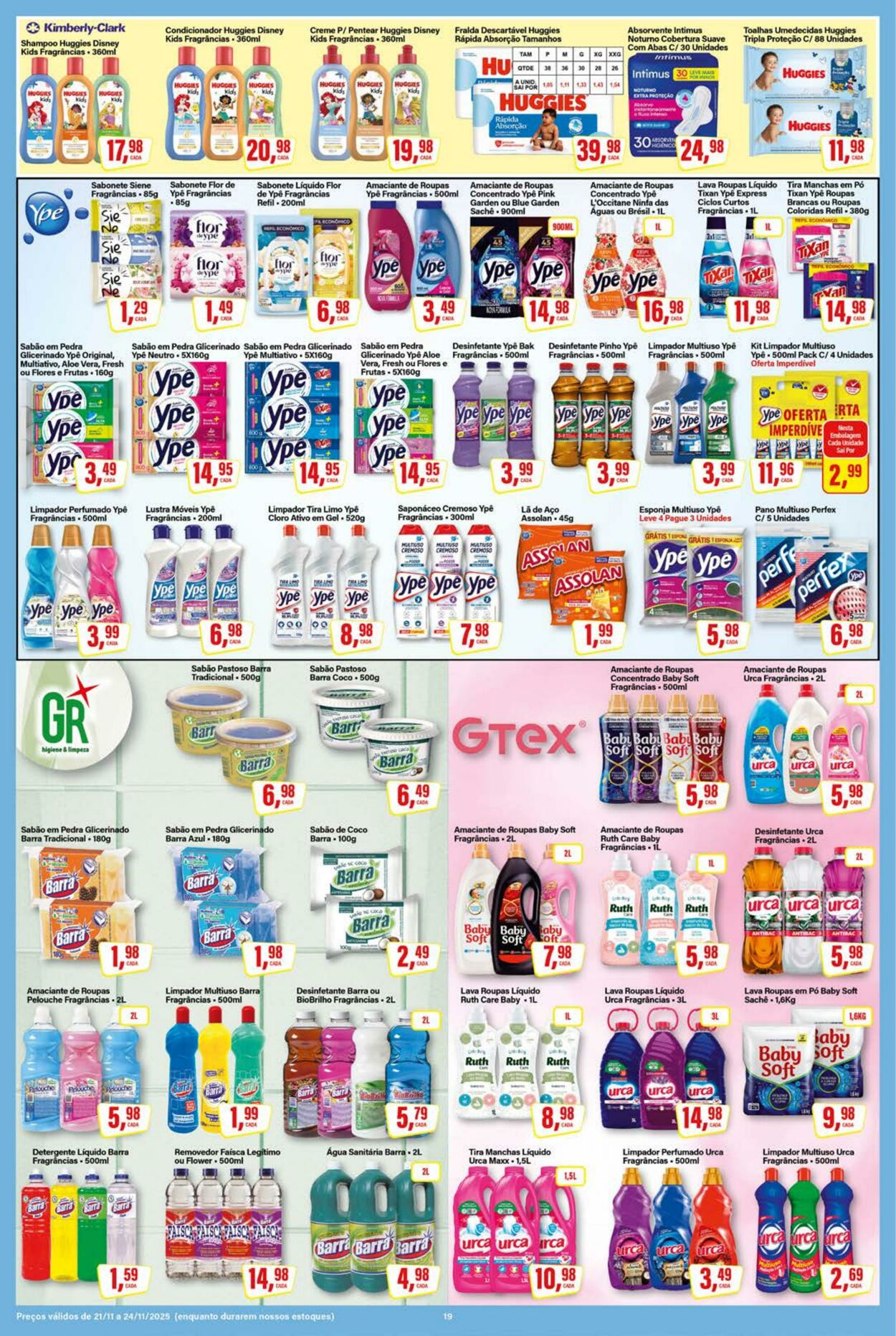 Folheto SM Supermarket 21.11.2025 - 05.12.2025