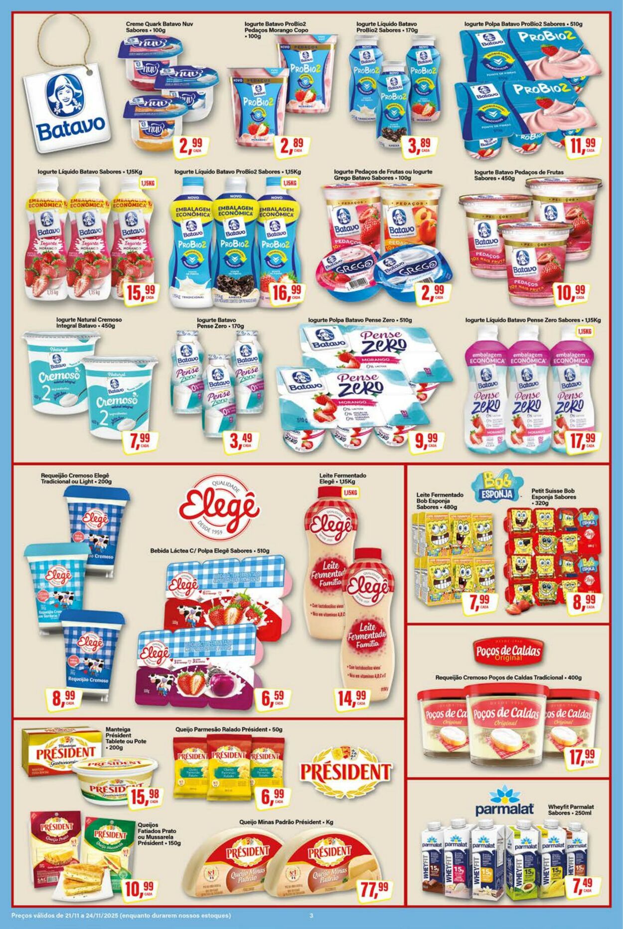 Folheto SM Supermarket 21.11.2025 - 05.12.2025