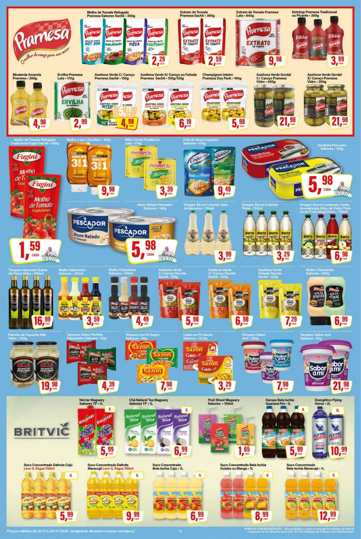 Folheto SM Supermarket 21.11.2025 - 05.12.2025