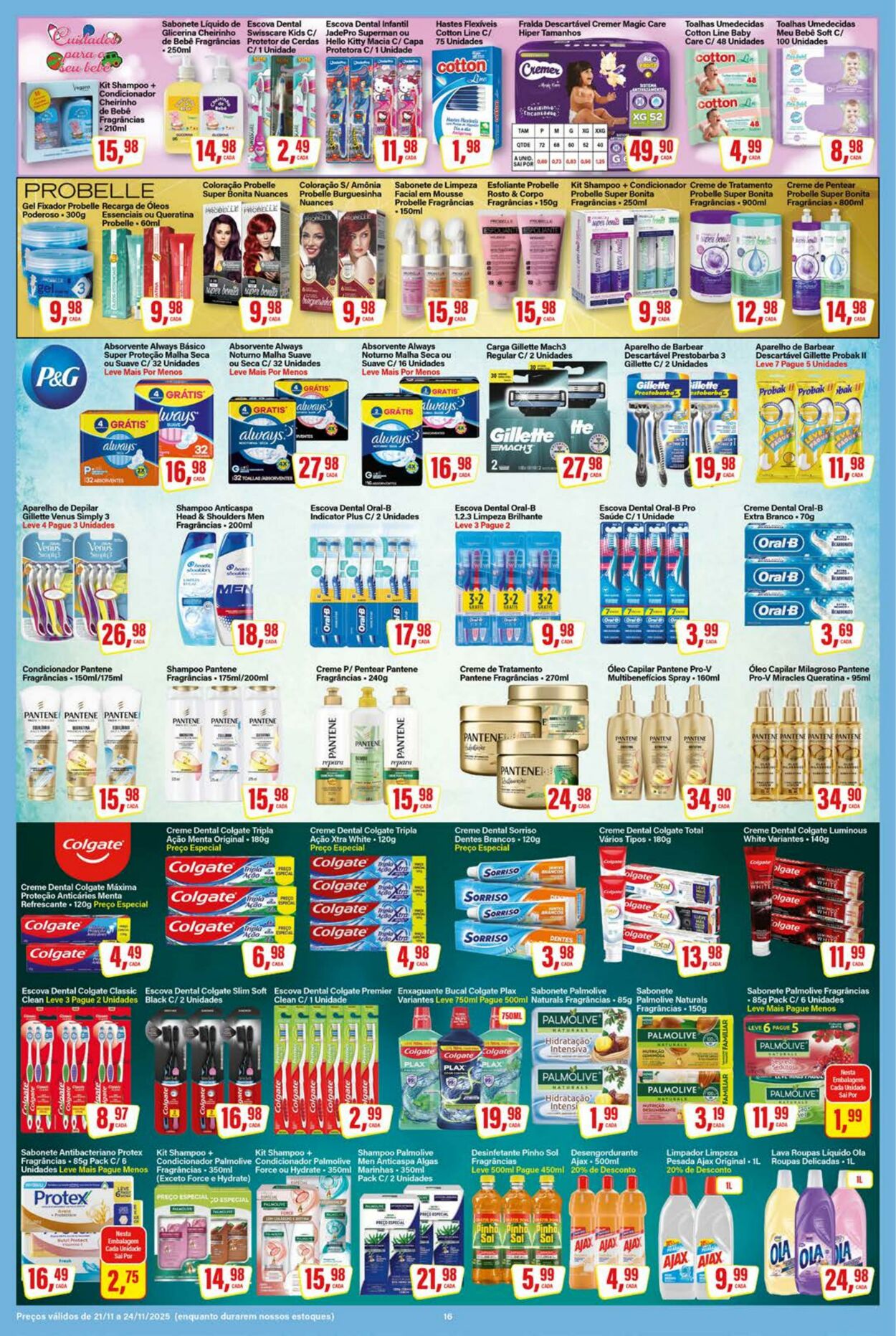 Folheto SM Supermarket 21.11.2025 - 05.12.2025