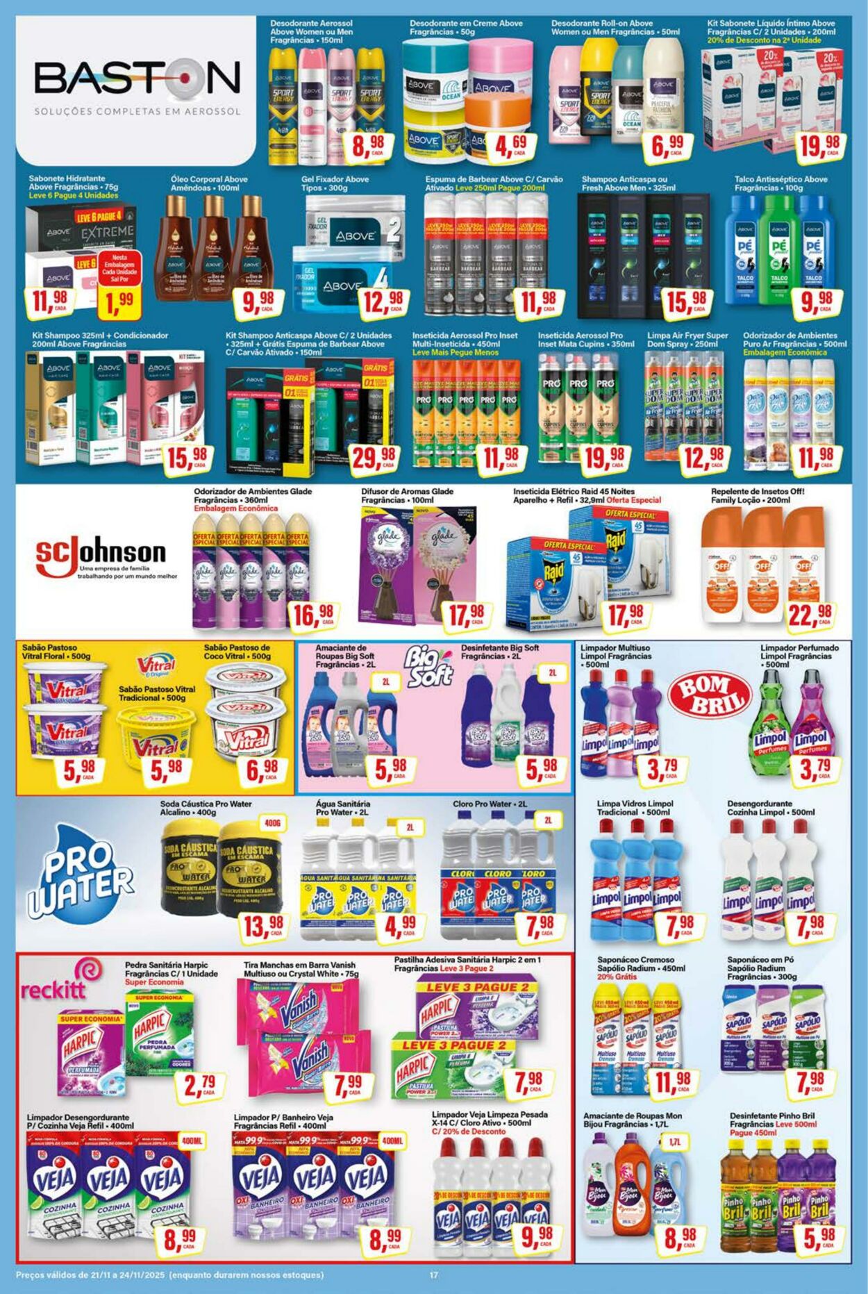 Folheto SM Supermarket 21.11.2025 - 05.12.2025