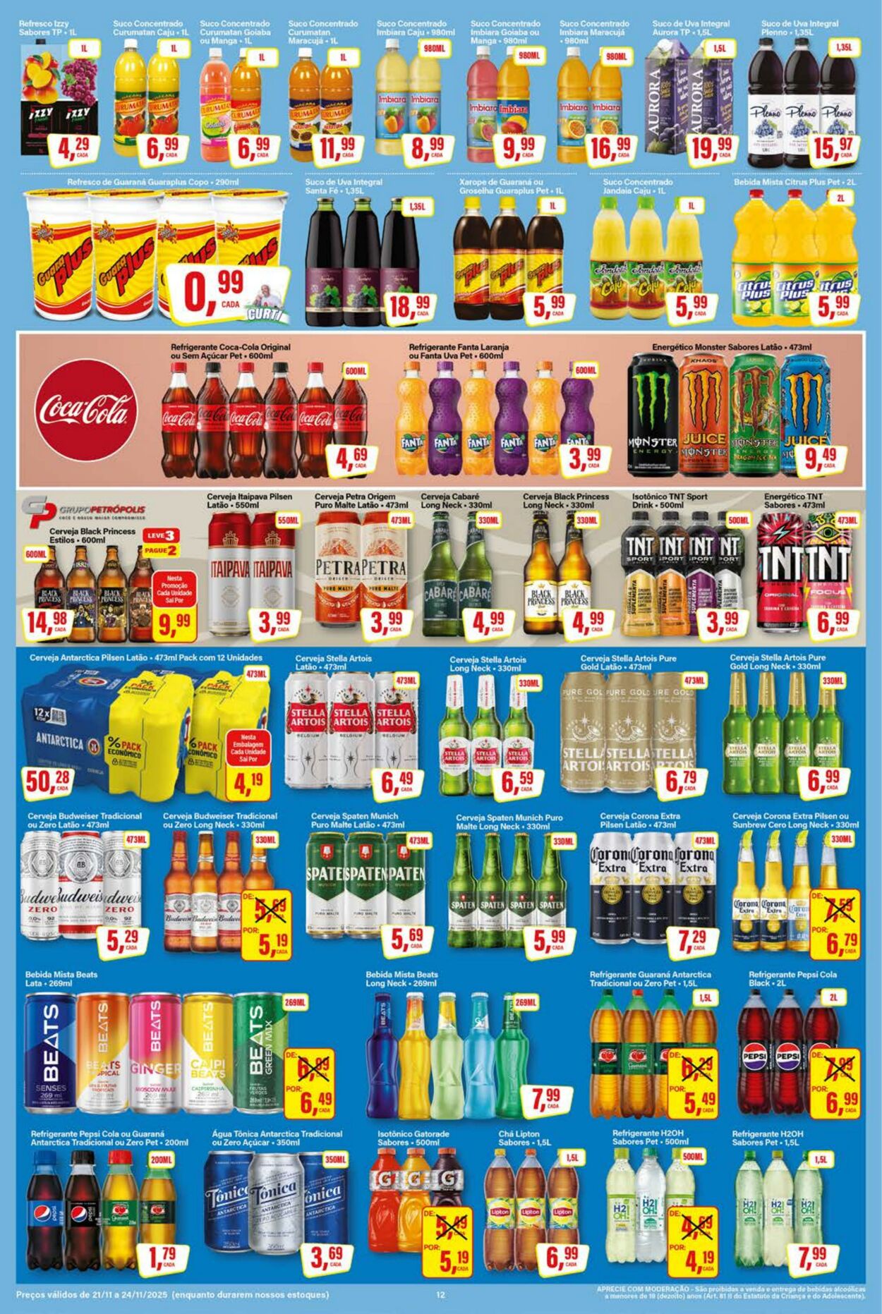 Folheto SM Supermarket 21.11.2025 - 05.12.2025