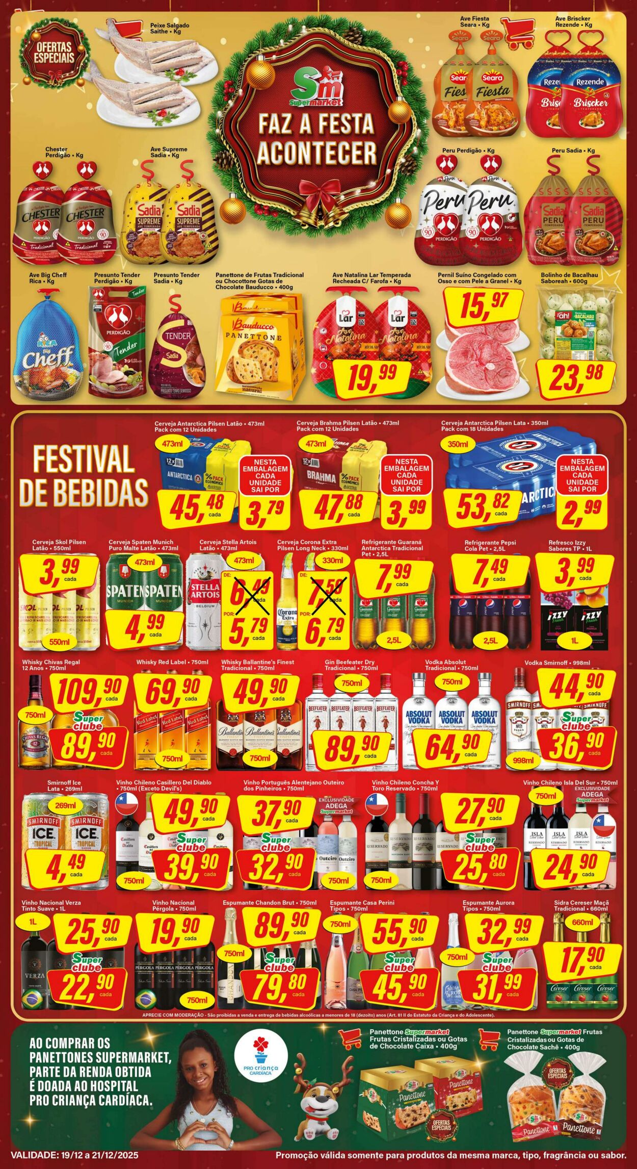 Folheto SM Supermarket 22.12.2025 - 05.01.2026