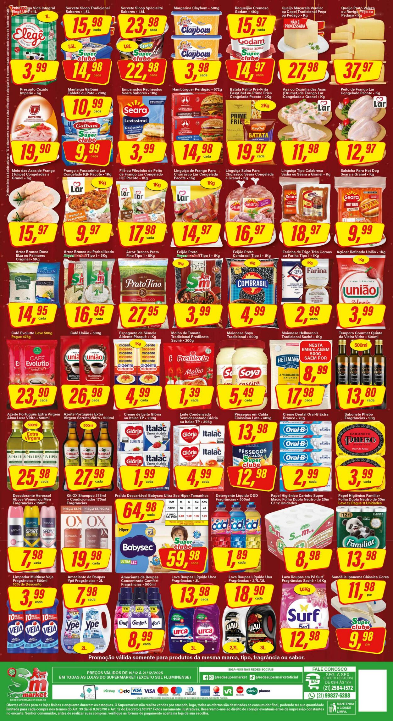 Folheto SM Supermarket 22.12.2025 - 05.01.2026