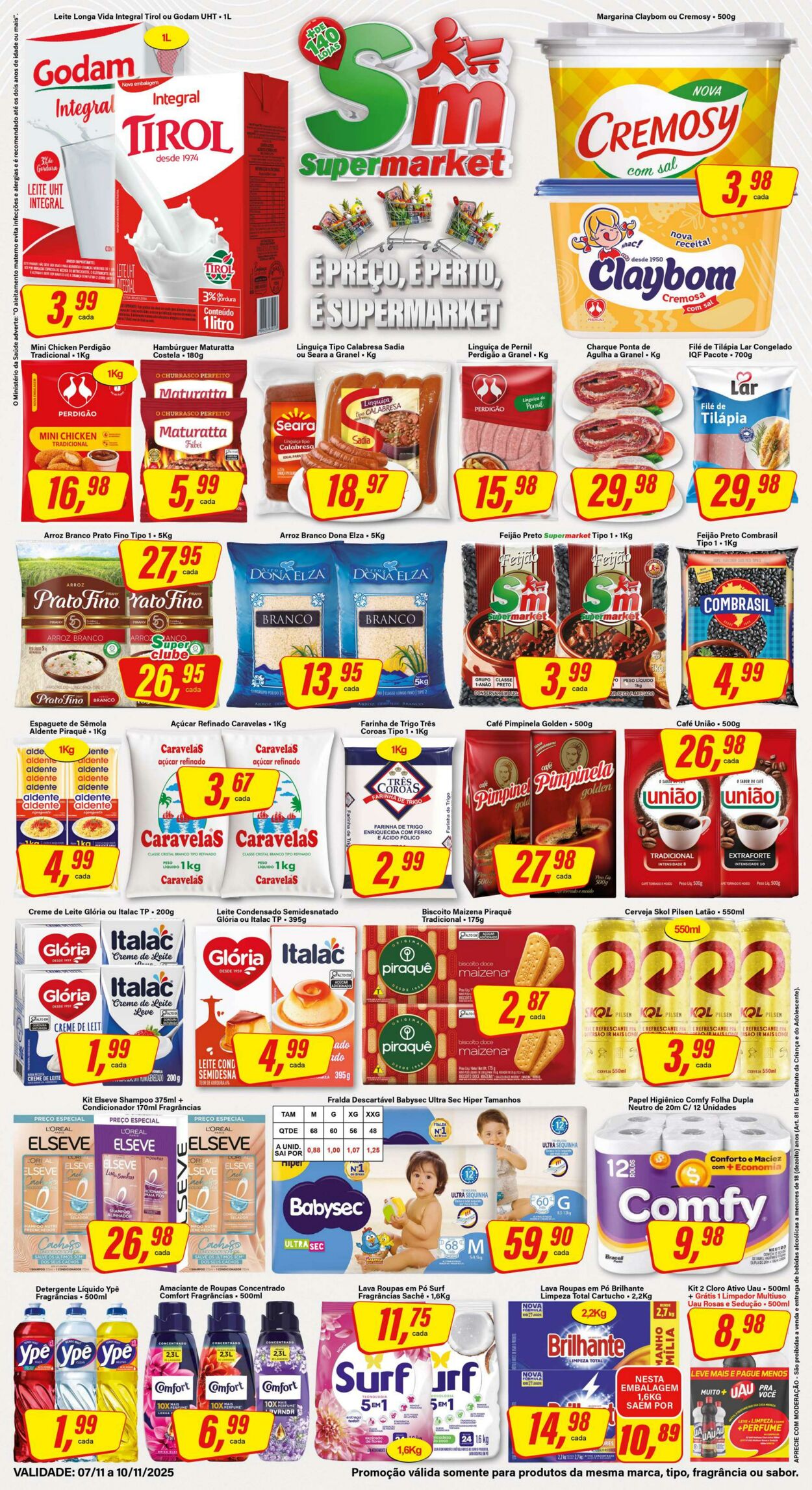 Folheto SM Supermarket 12.11.2025 - 26.11.2025