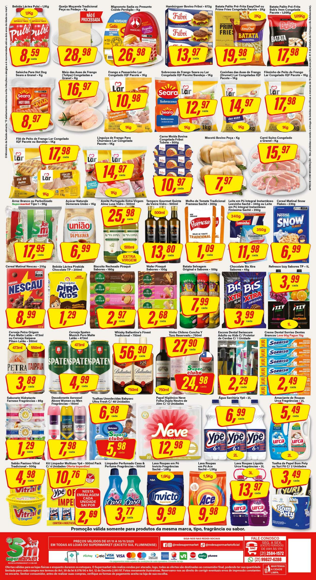 Folheto SM Supermarket 12.11.2025 - 26.11.2025
