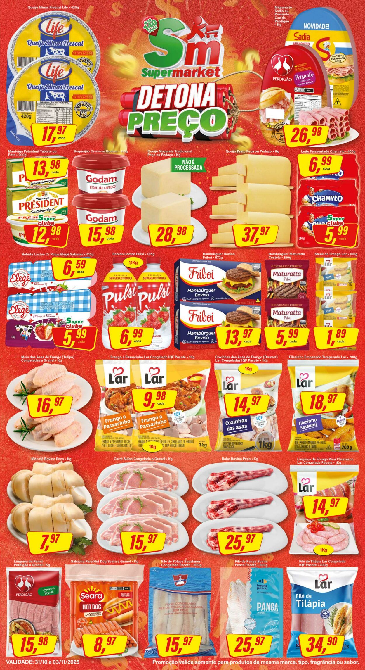 Folheto SM Supermarket 05.11.2025 - 19.11.2025