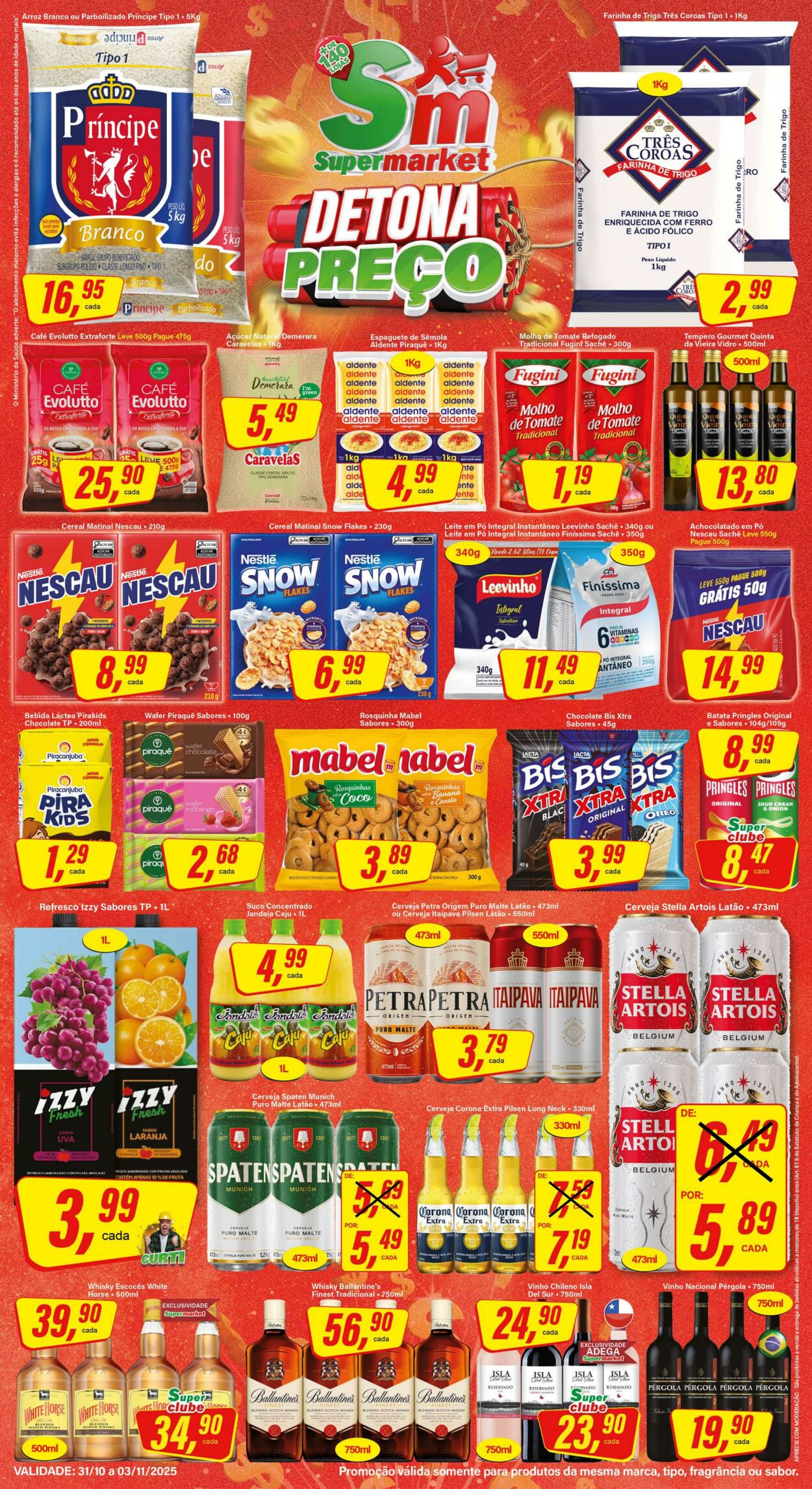 Folheto SM Supermarket 05.11.2025 - 19.11.2025