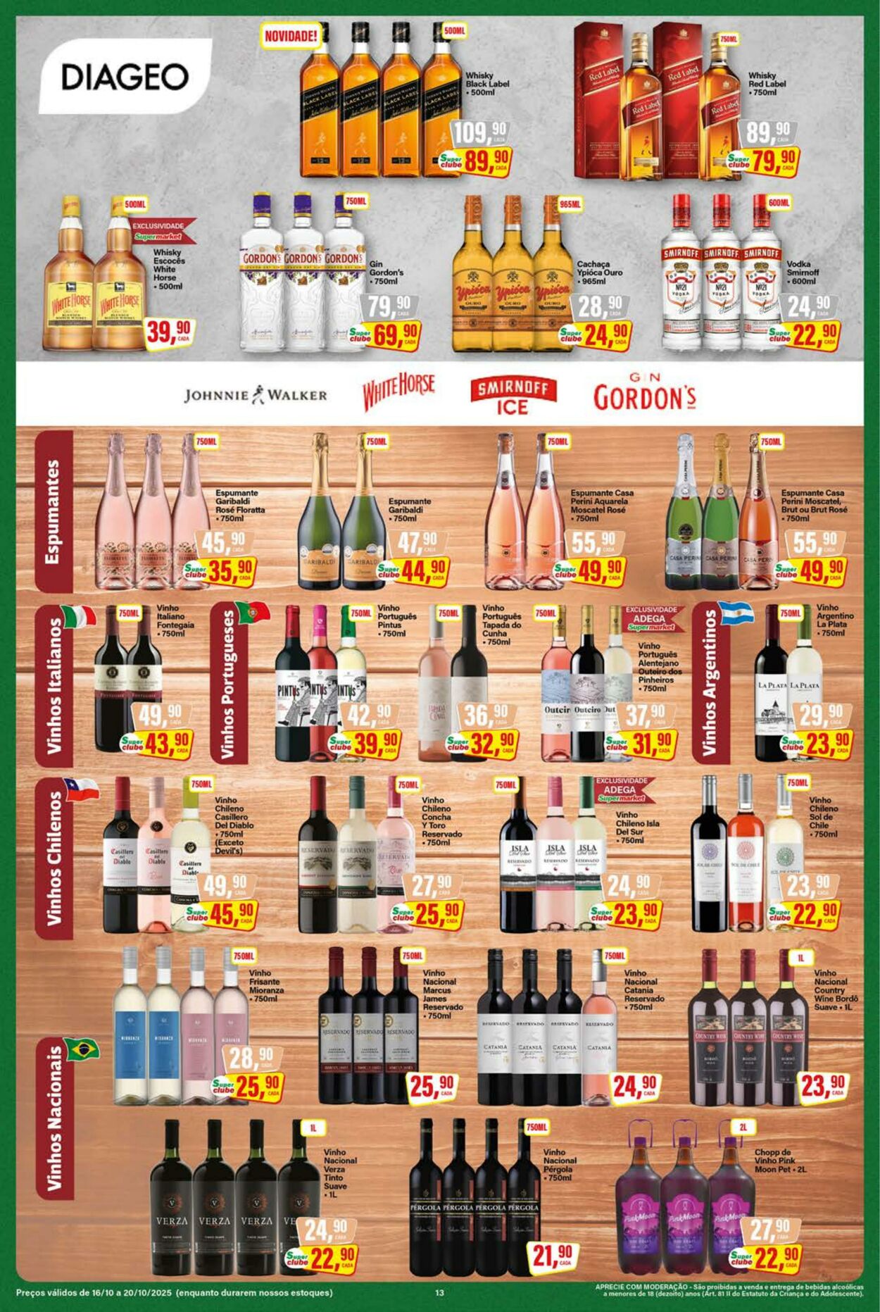 Folheto SM Supermarket 17.10.2025 - 31.10.2025
