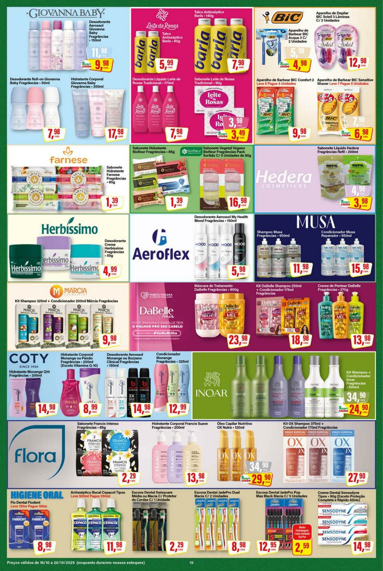 Folheto SM Supermarket 17.10.2025 - 31.10.2025