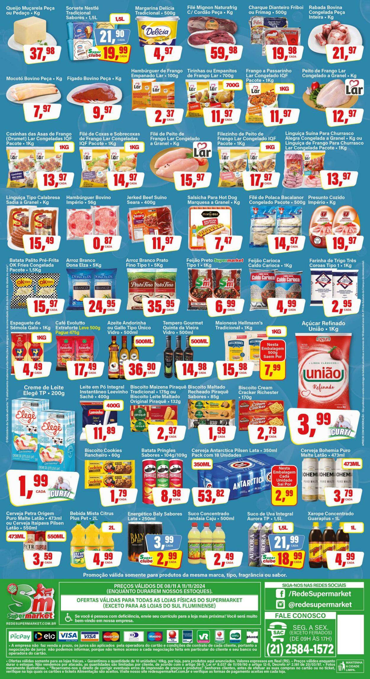 Folheto SM Supermarket 11.11.2024 - 24.11.2024