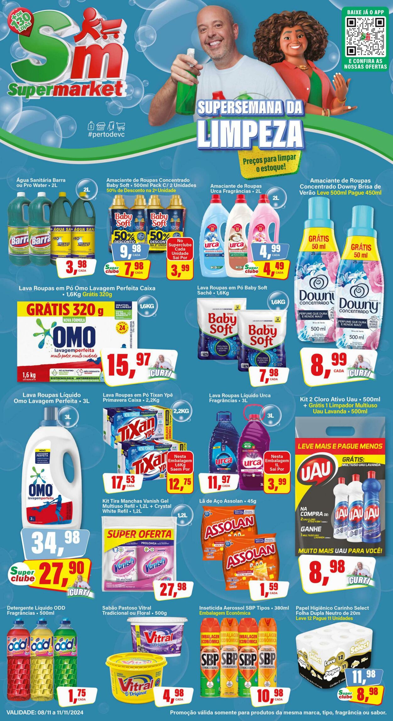 Folheto SM Supermarket 11.11.2024 - 24.11.2024