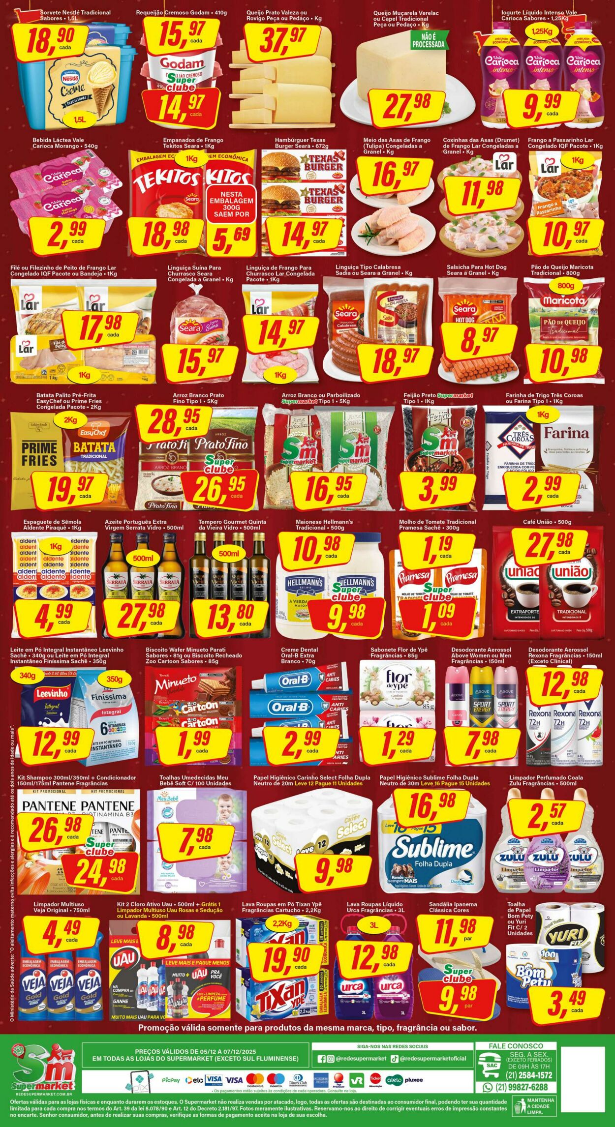 Folheto SM Supermarket 12.12.2025 - 26.12.2025