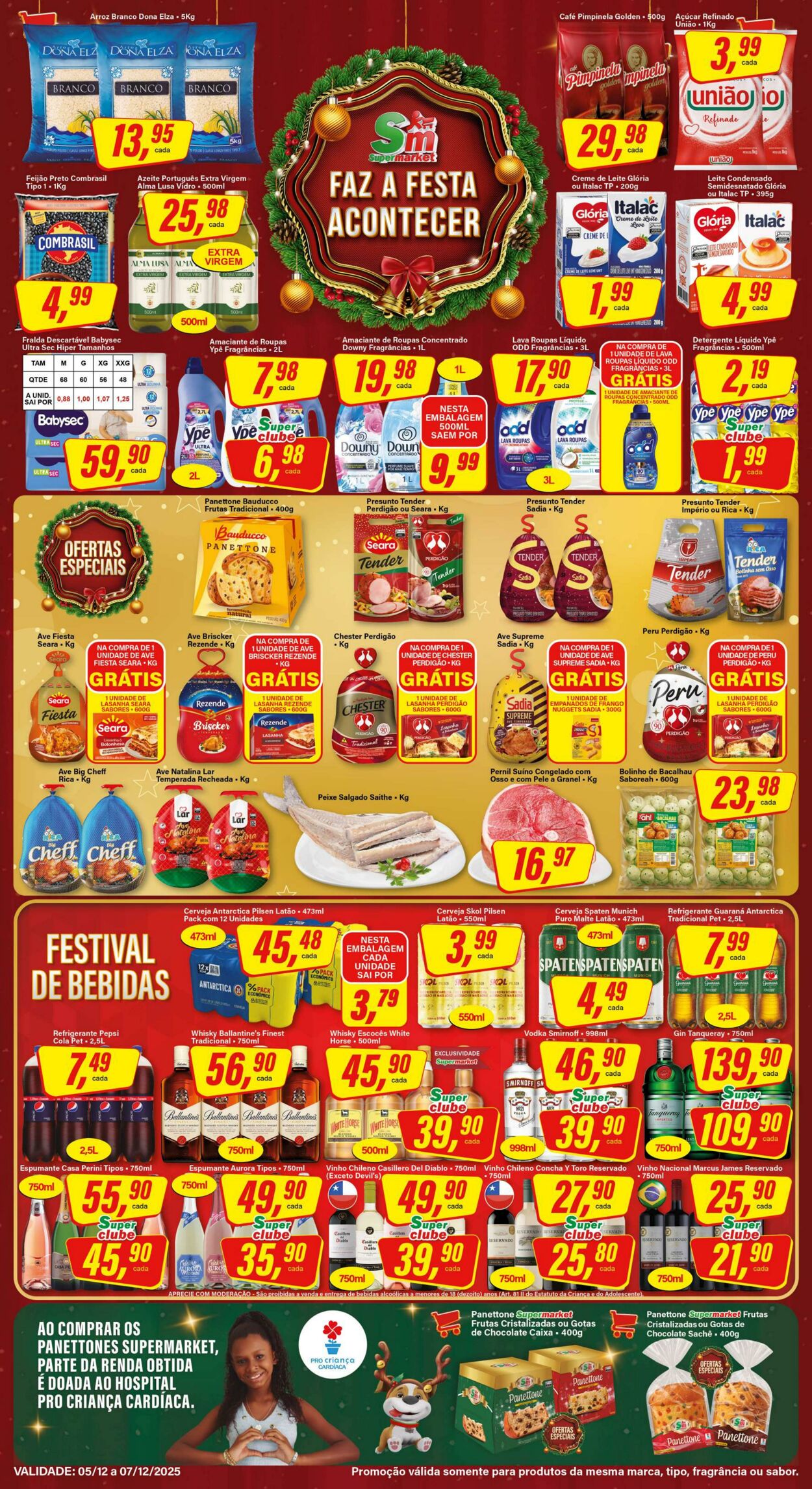 Folheto SM Supermarket 12.12.2025 - 26.12.2025