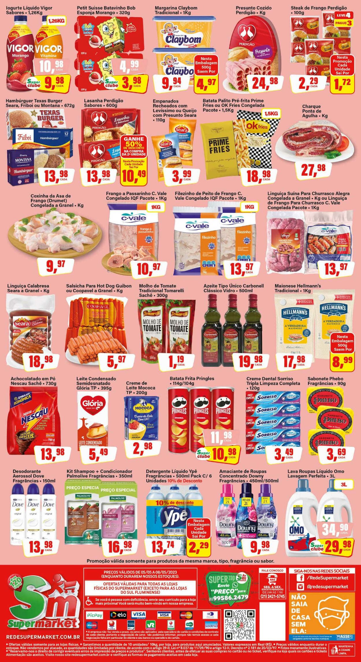 Folheto SM Supermarket 05.05.2023 - 08.05.2023