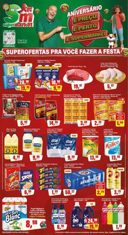 Folheto SM Supermarket 03.10.2023 - 05.10.2023