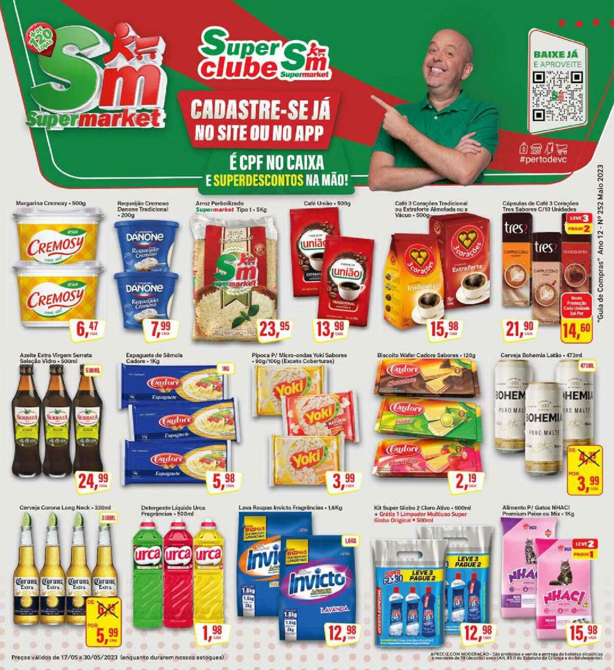 SM Supermarket Folhetos promocionais