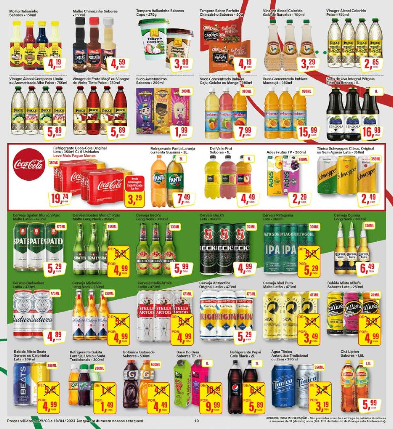 Folheto SM Supermarket 29.03.2023 - 18.04.2023