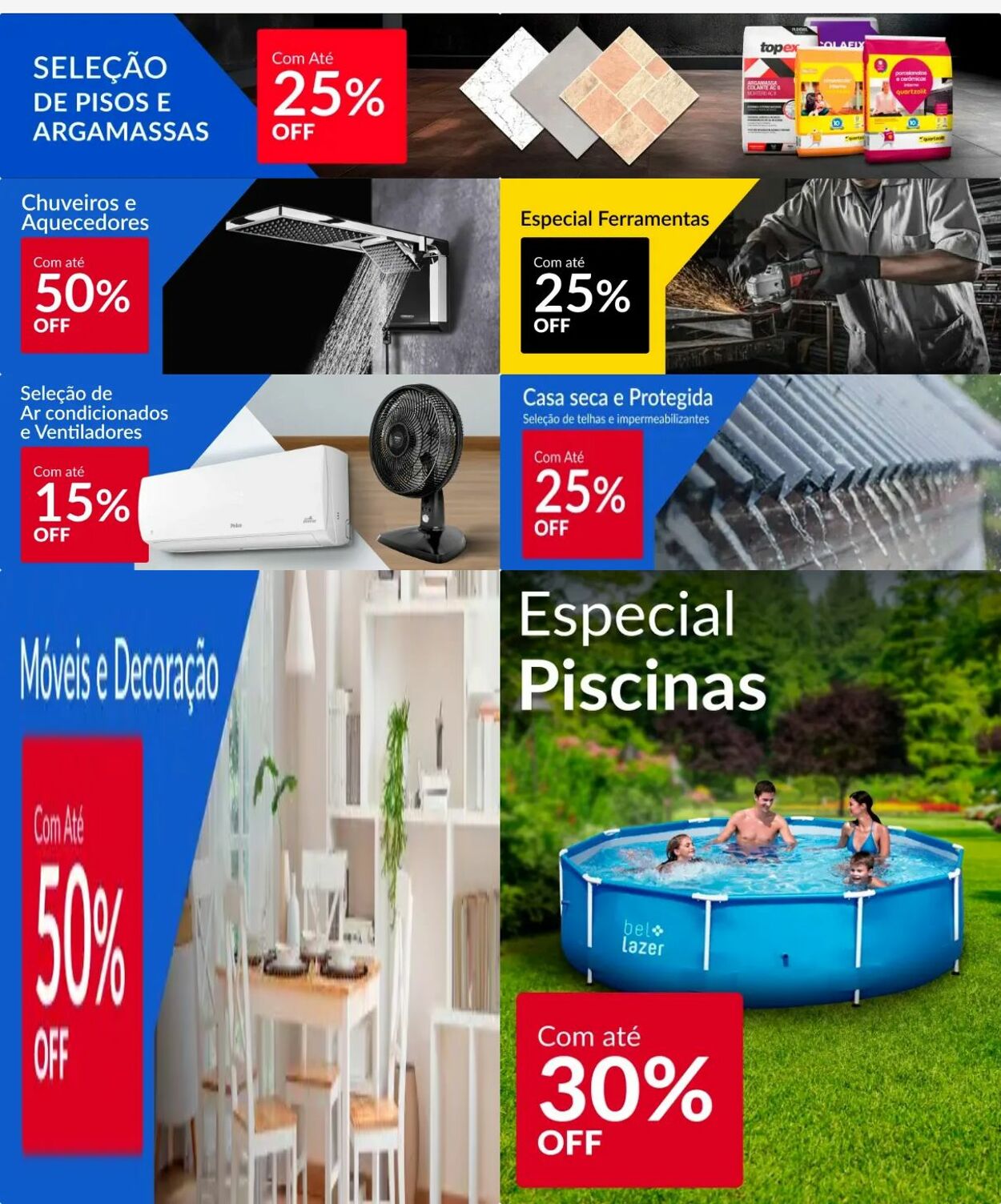 Sodimac Folhetos promocionais