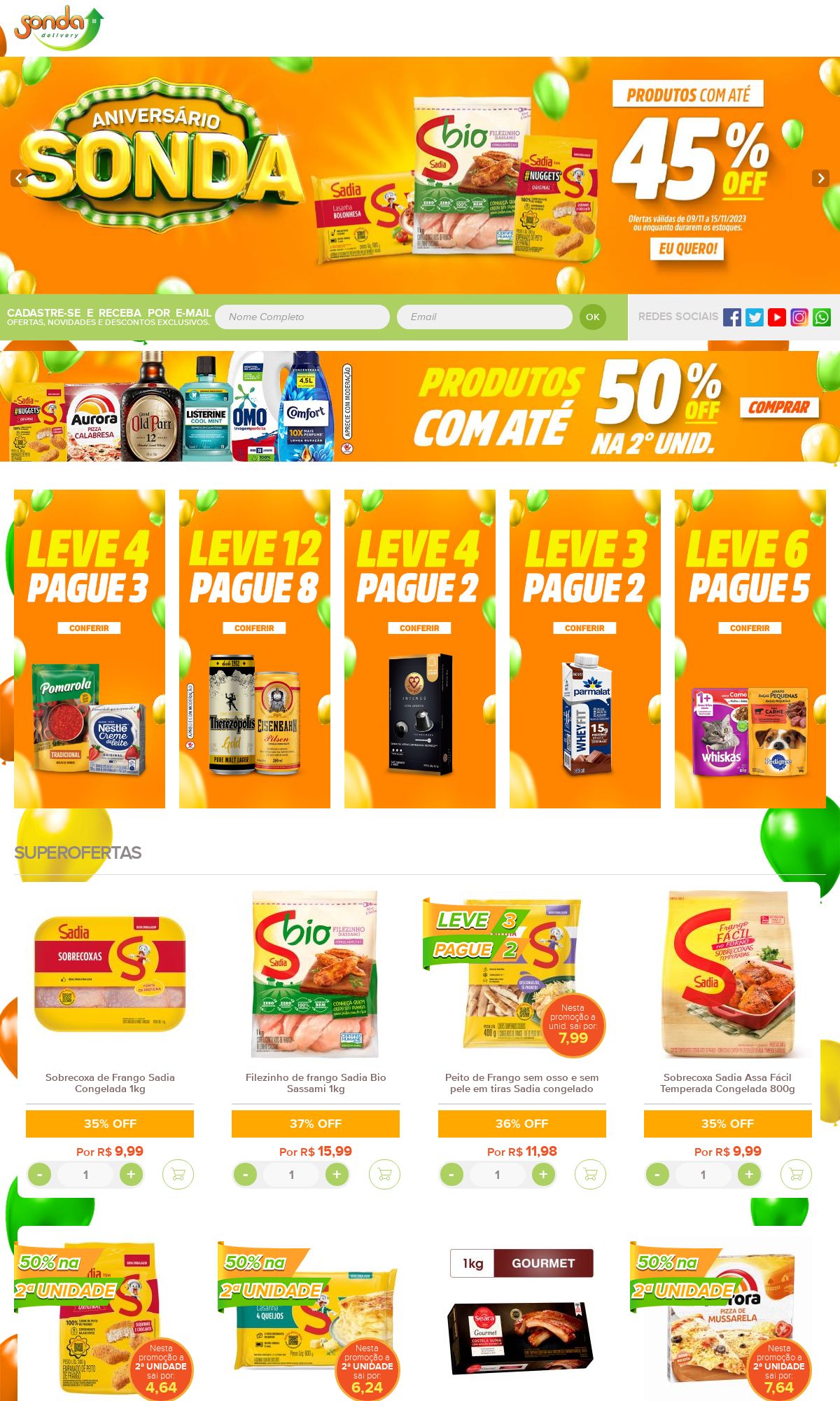 Folheto Sonda Supermercados 13.11.2023 - 22.11.2023