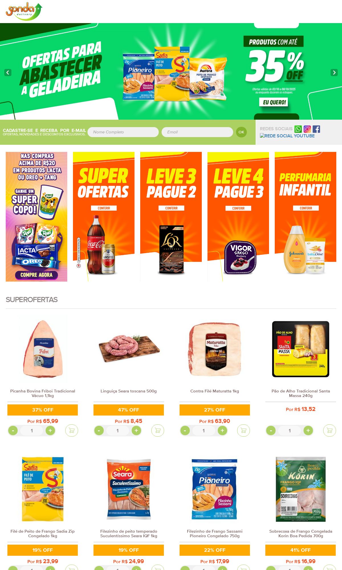 Folheto Sonda Supermercados 06.10.2025 - 15.10.2025