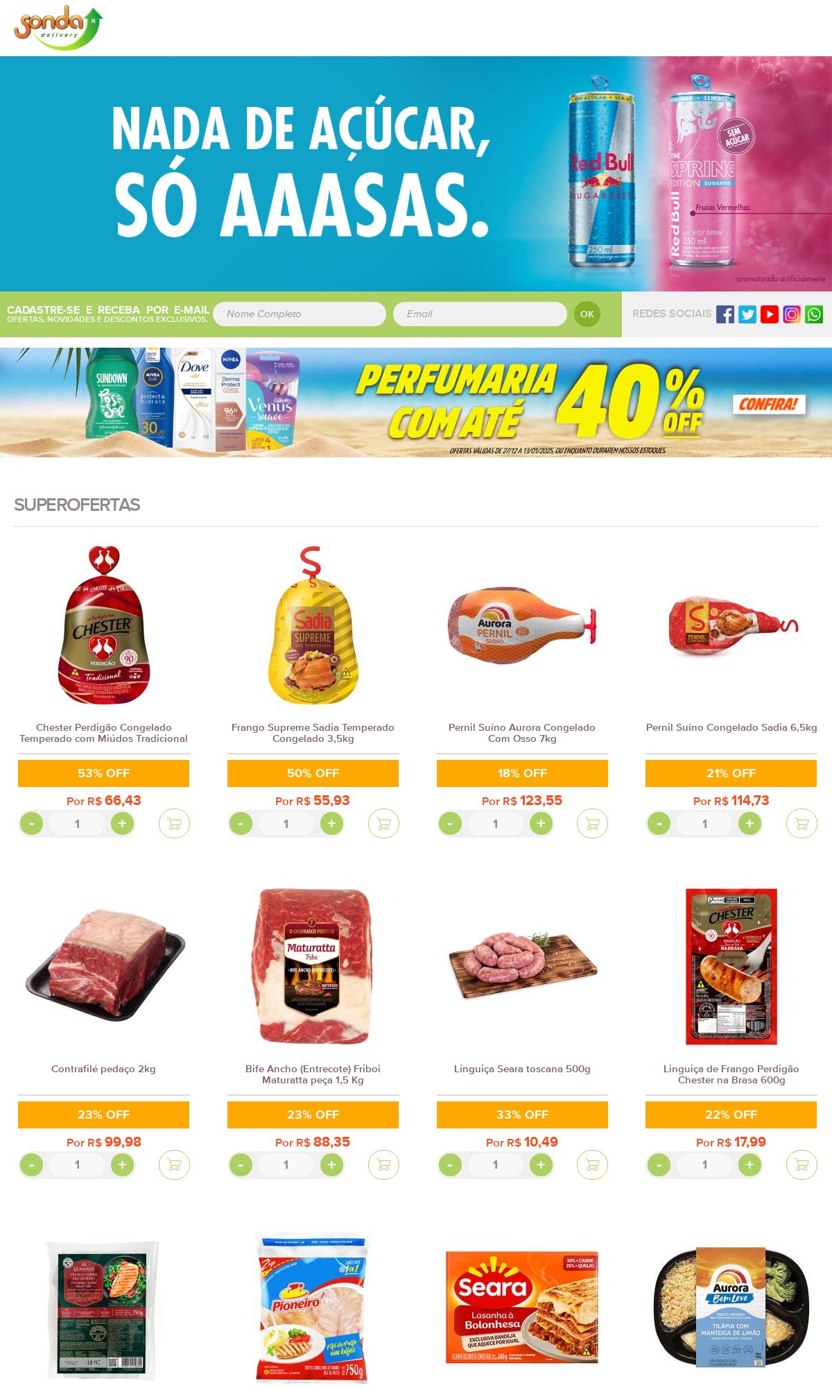 Folheto Sonda Supermercados 30.12.2024 - 08.01.2025