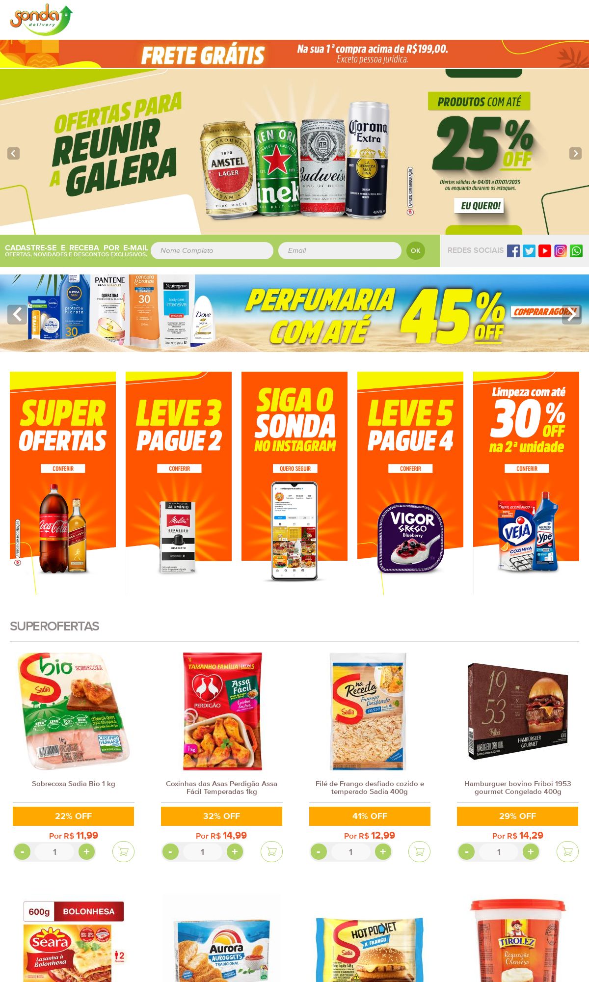 Folheto Sonda Supermercados 08.01.2024 - 17.01.2024