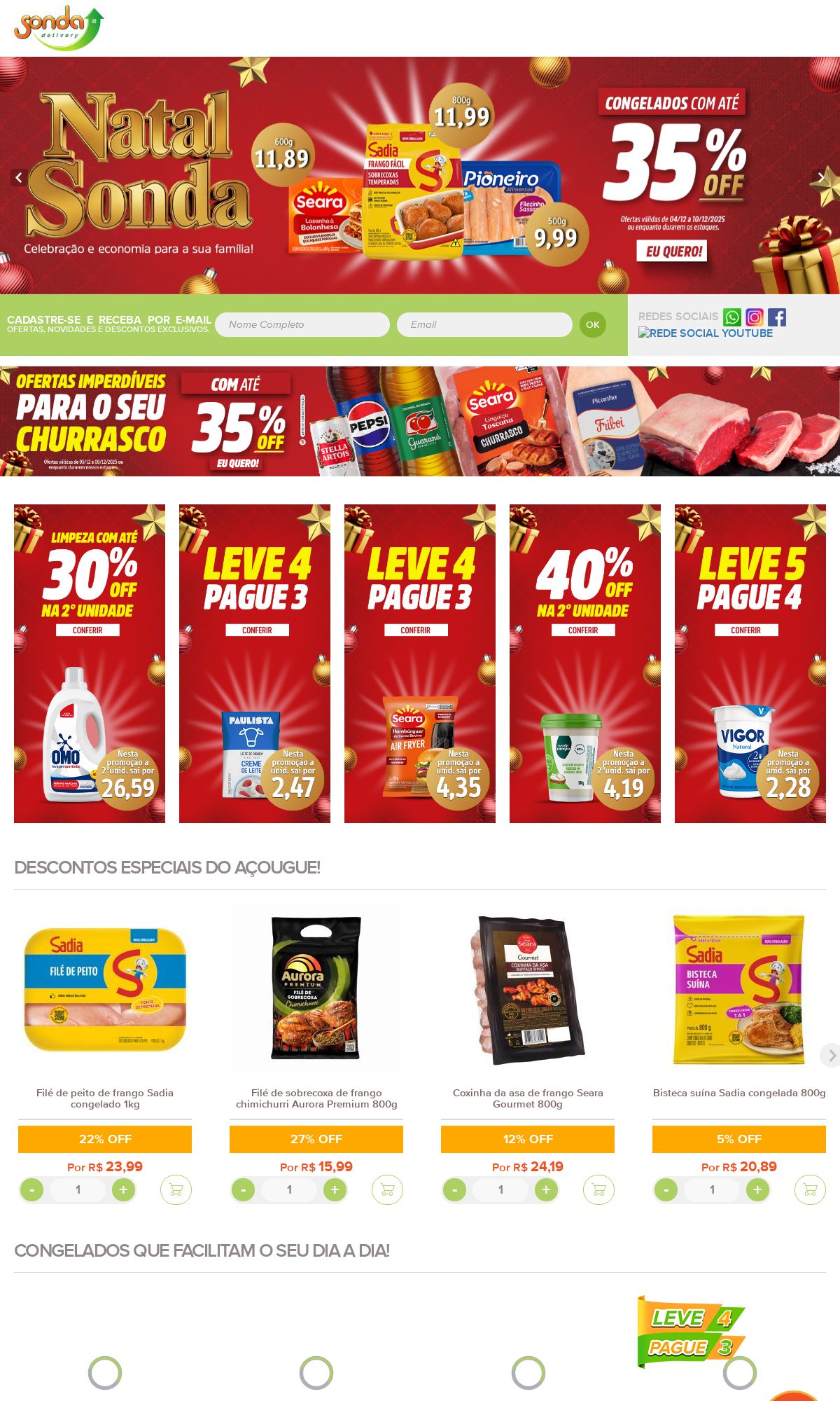 Folheto Sonda Supermercados 08.12.2025 - 17.12.2025