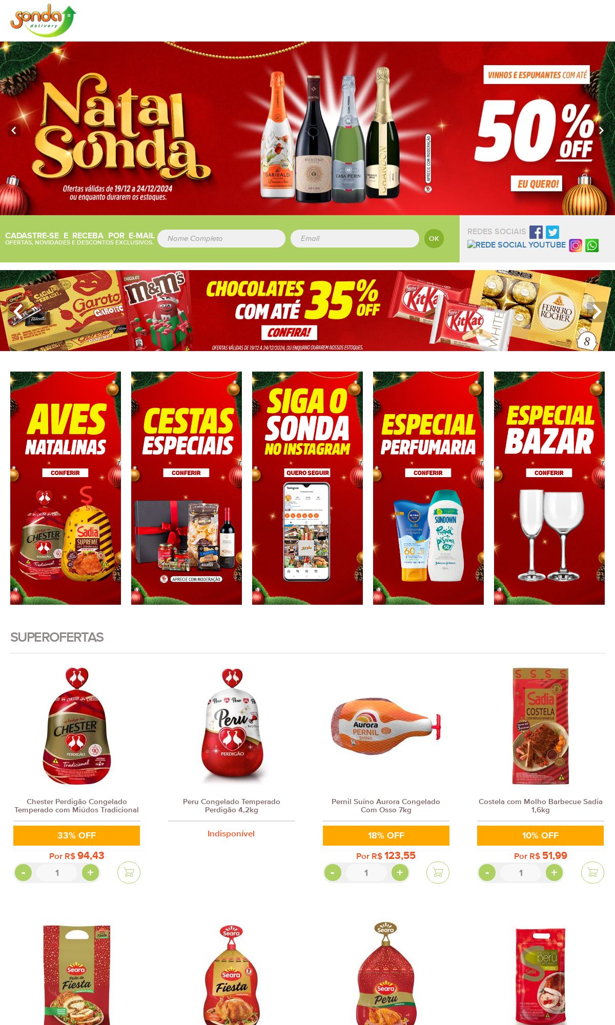 Folheto Sonda Supermercados 23.12.2024 - 01.01.2025