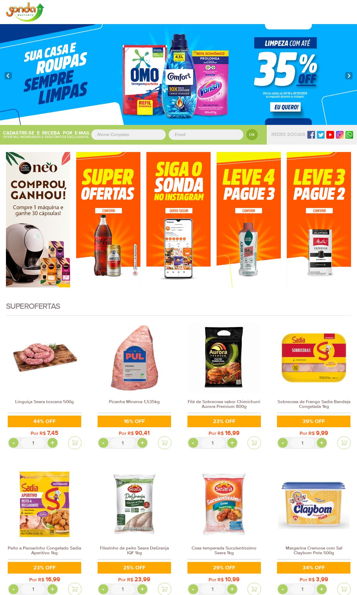 Folheto Sonda Supermercados 28.10.2024 - 06.11.2024