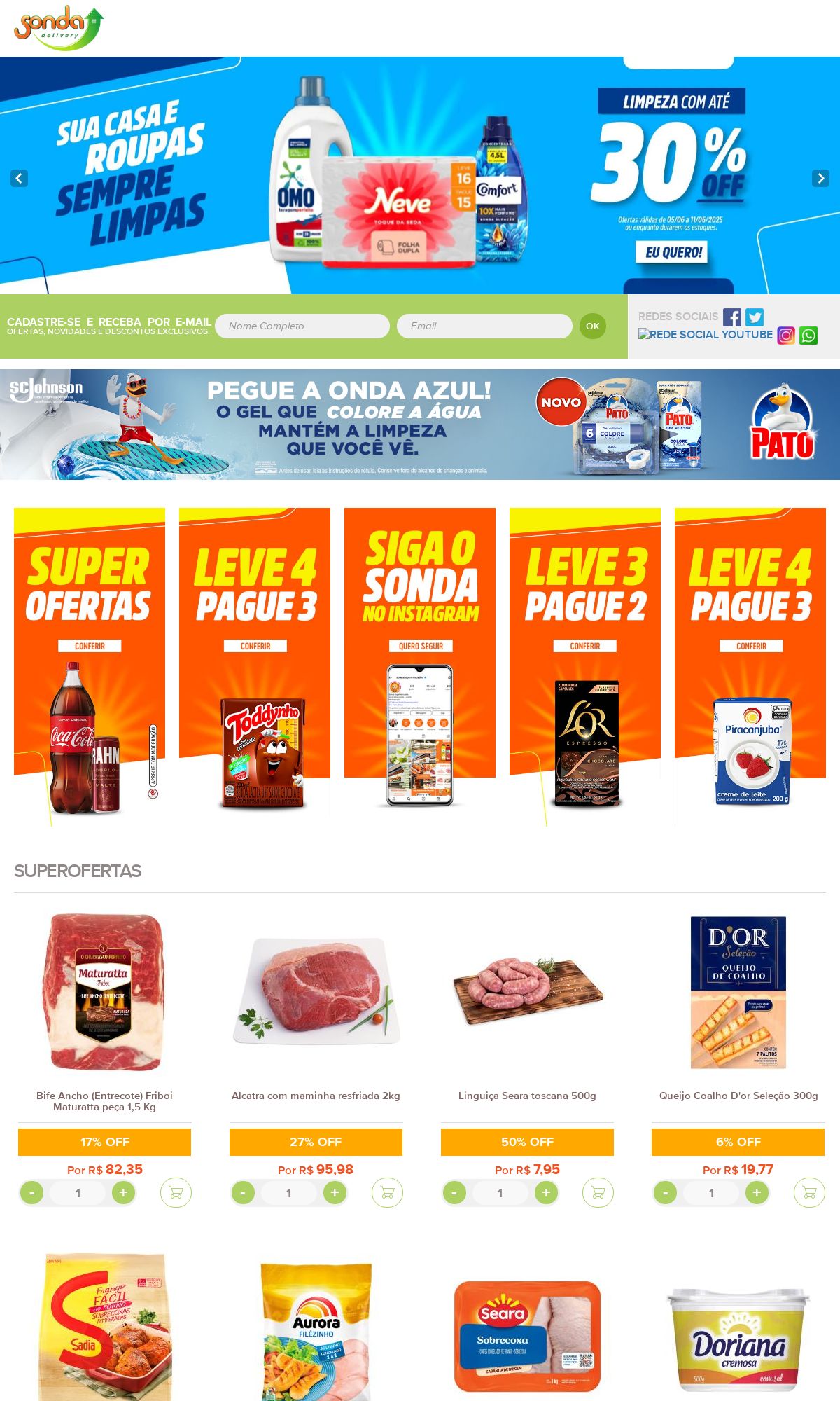 Folheto Sonda Supermercados 09.06.2025 - 18.06.2025