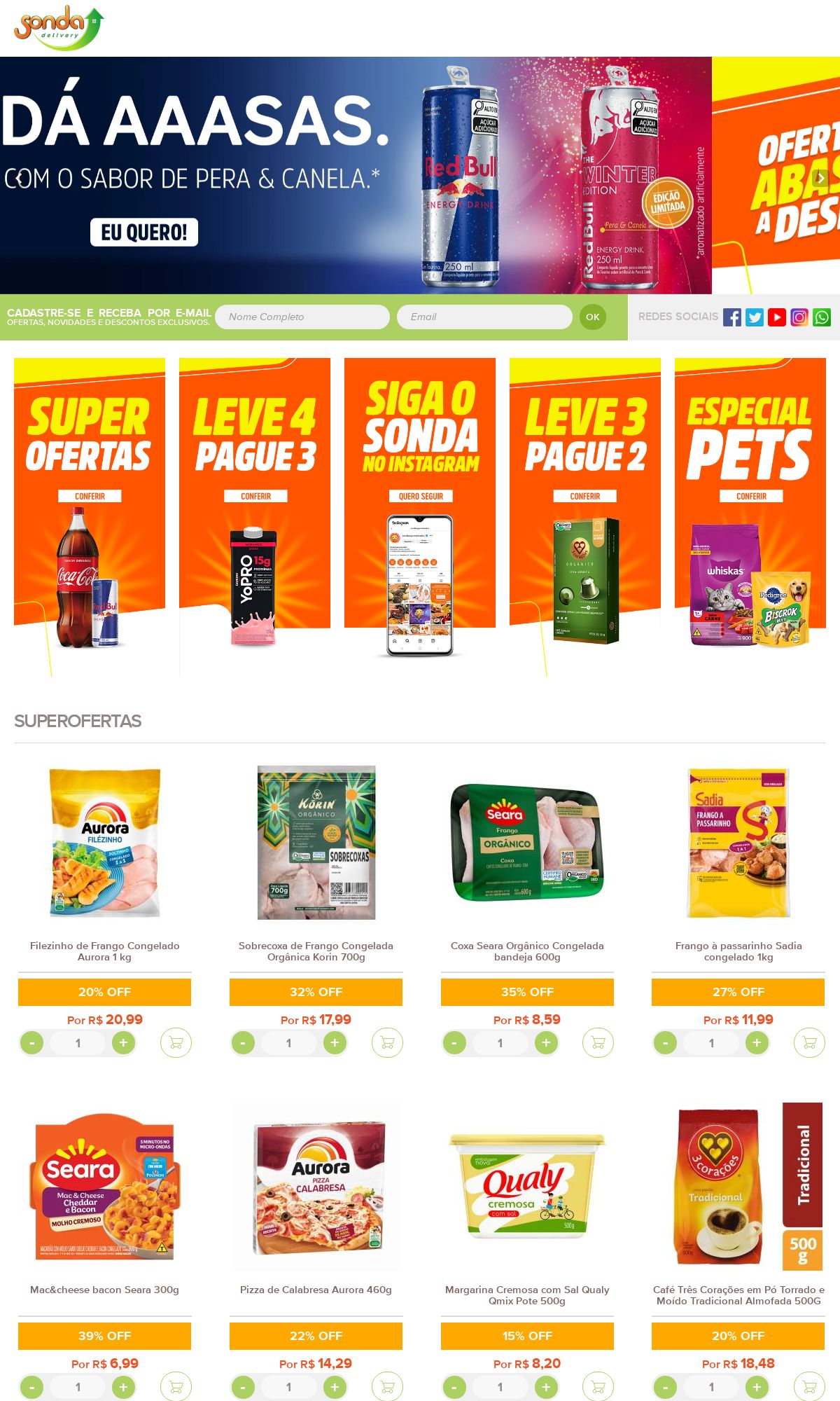 Folheto Sonda Supermercados 12.08.2024 - 21.08.2024