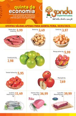 Folheto Sonda Supermercados 30.03.2023 - 30.03.2023