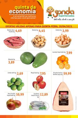 Folheto Sonda Supermercados 20.04.2023 - 20.04.2023