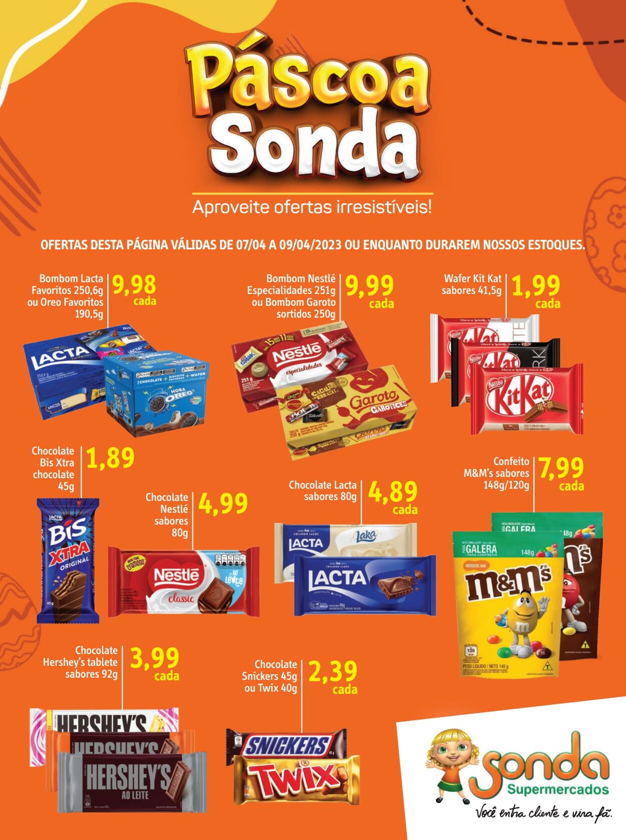 Folheto Sonda Supermercados 07.04.2023 - 10.04.2023