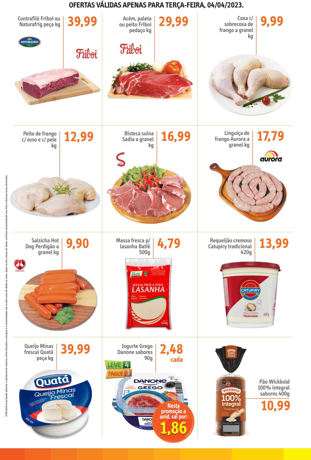 Folheto Sonda Supermercados 04.04.2023 - 04.04.2023