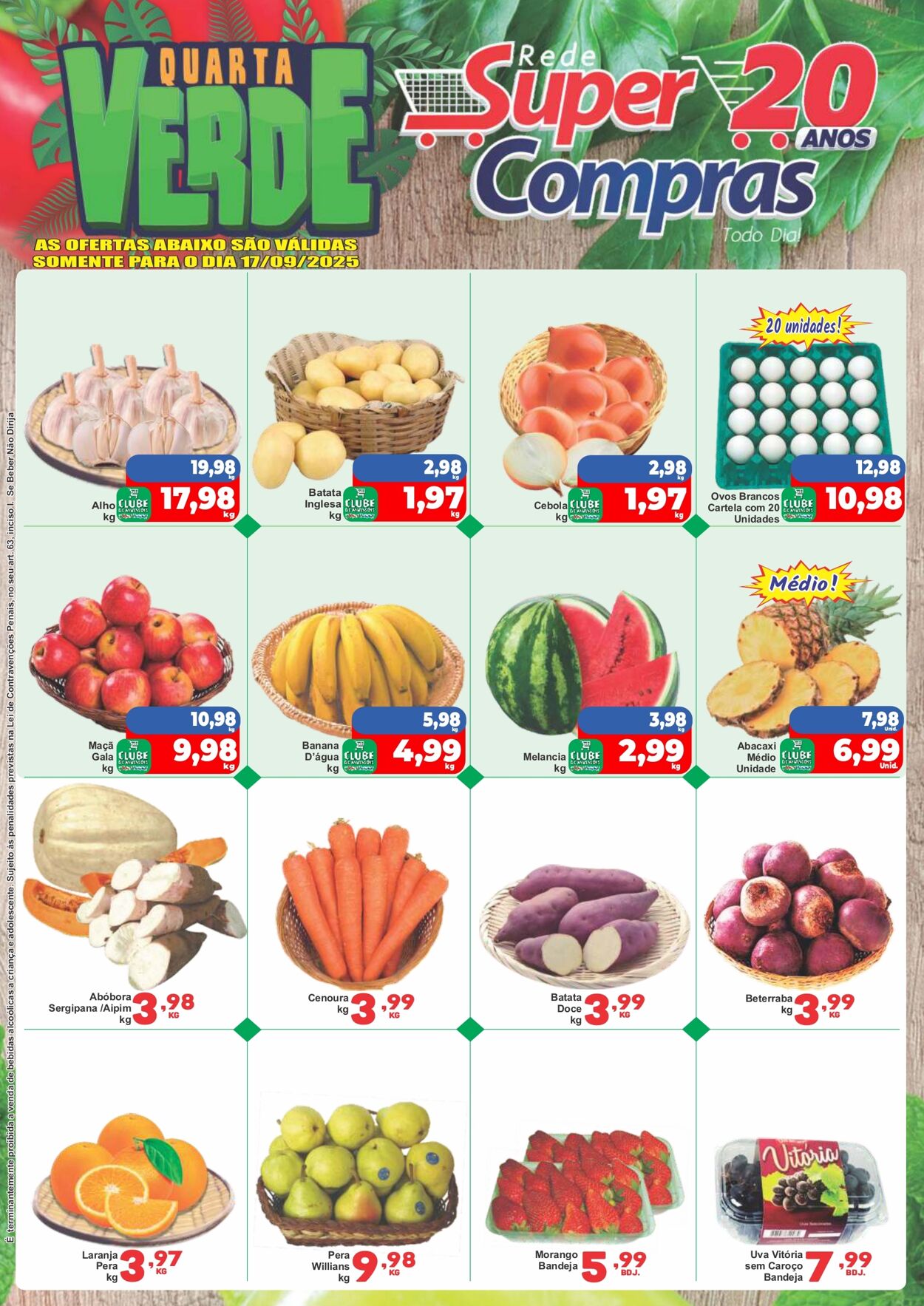 Folheto Super Compras 17.09.2025 - 01.10.2025