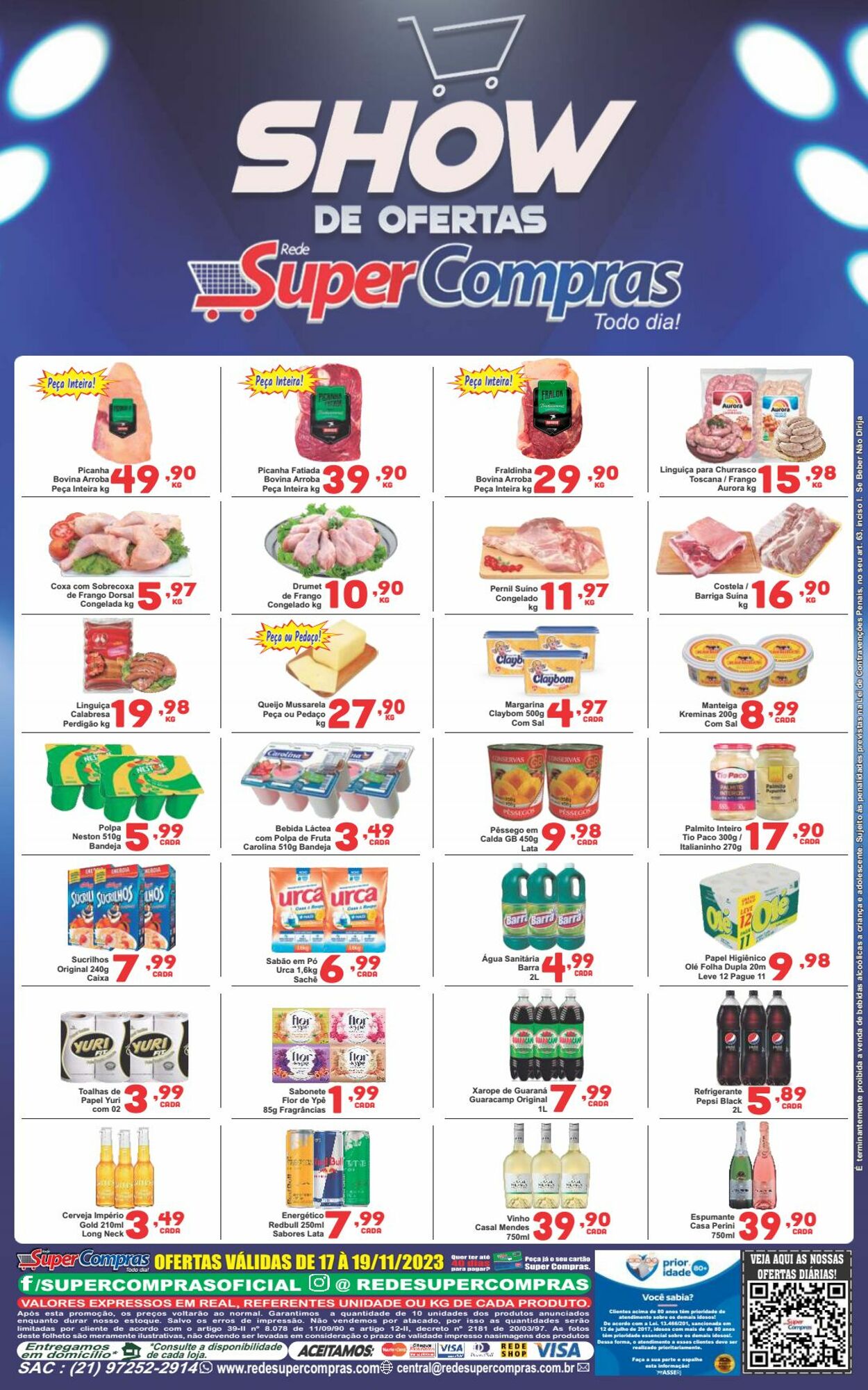 Folheto Super Compras 17.11.2023 - 17.11.2023