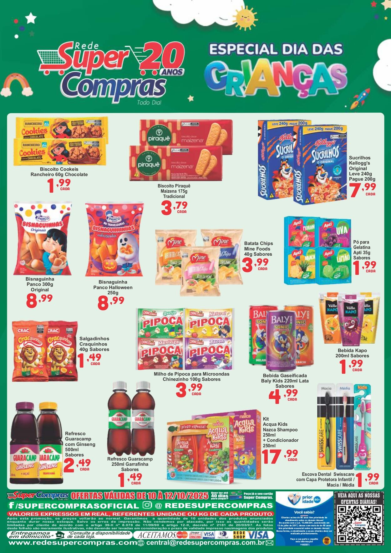 Folheto Super Compras 12.10.2025 - 26.10.2025