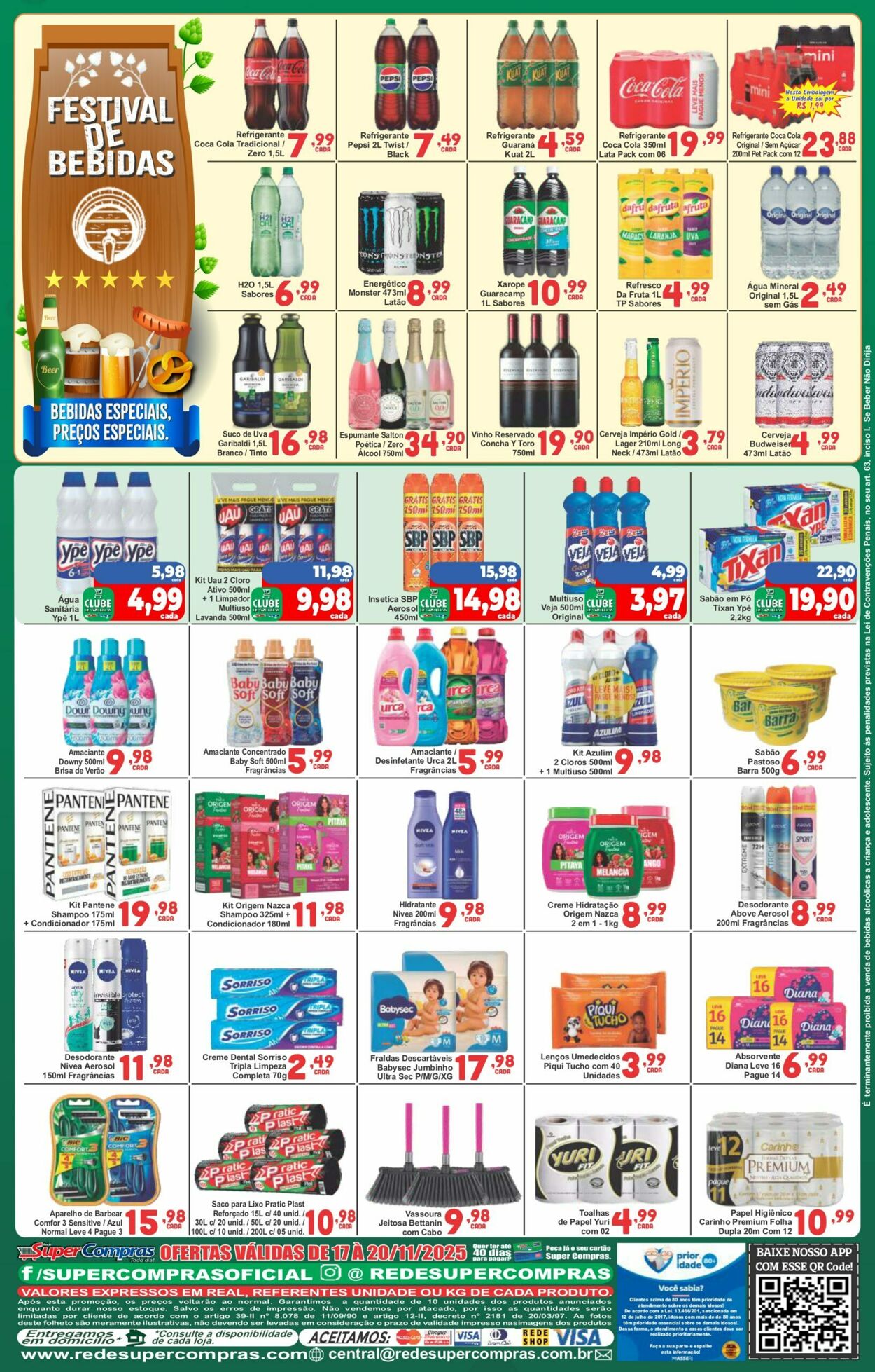 Folheto Super Compras 17.11.2025 - 01.12.2025