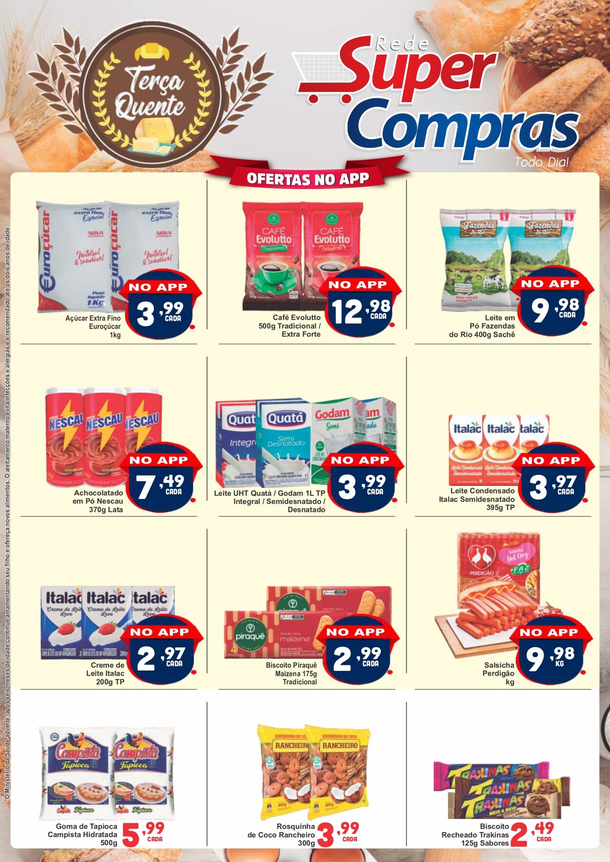 Folheto Super Compras 08.01.2024 - 11.01.2024