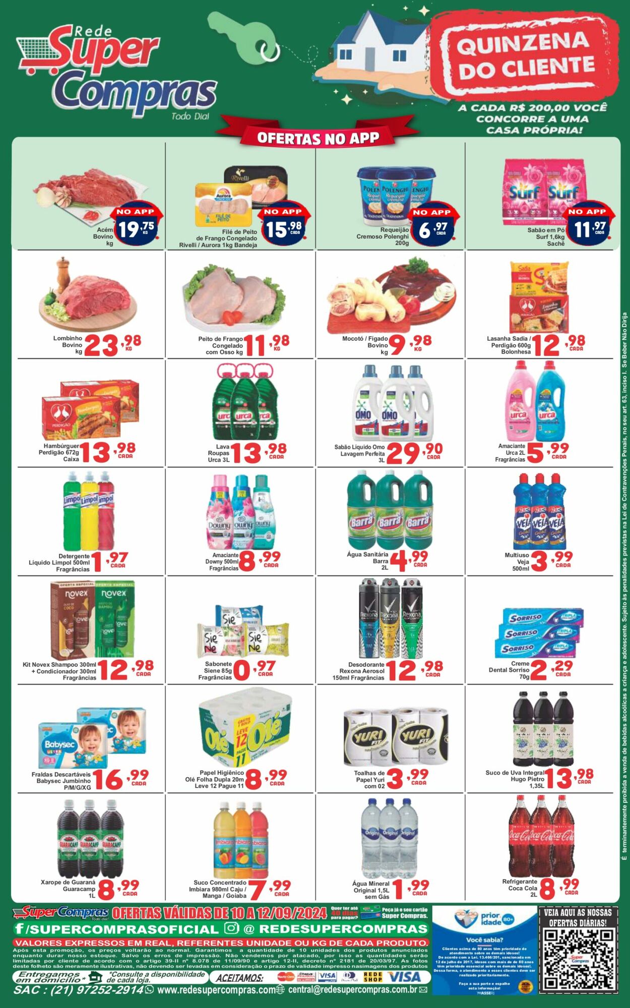 Folheto Super Compras 10.09.2024 - 13.09.2024