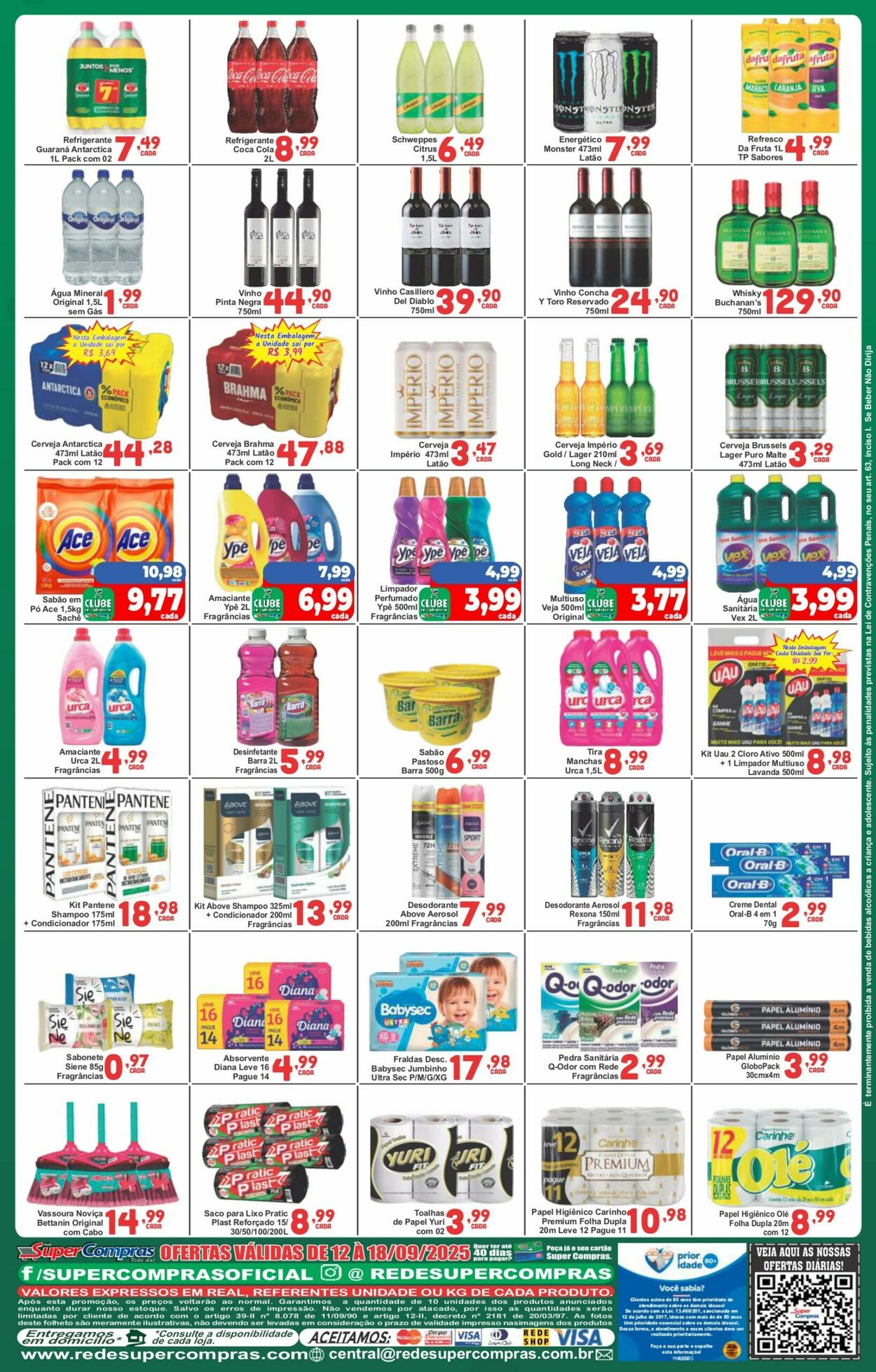 Folheto Super Compras 12.09.2025 - 26.09.2025