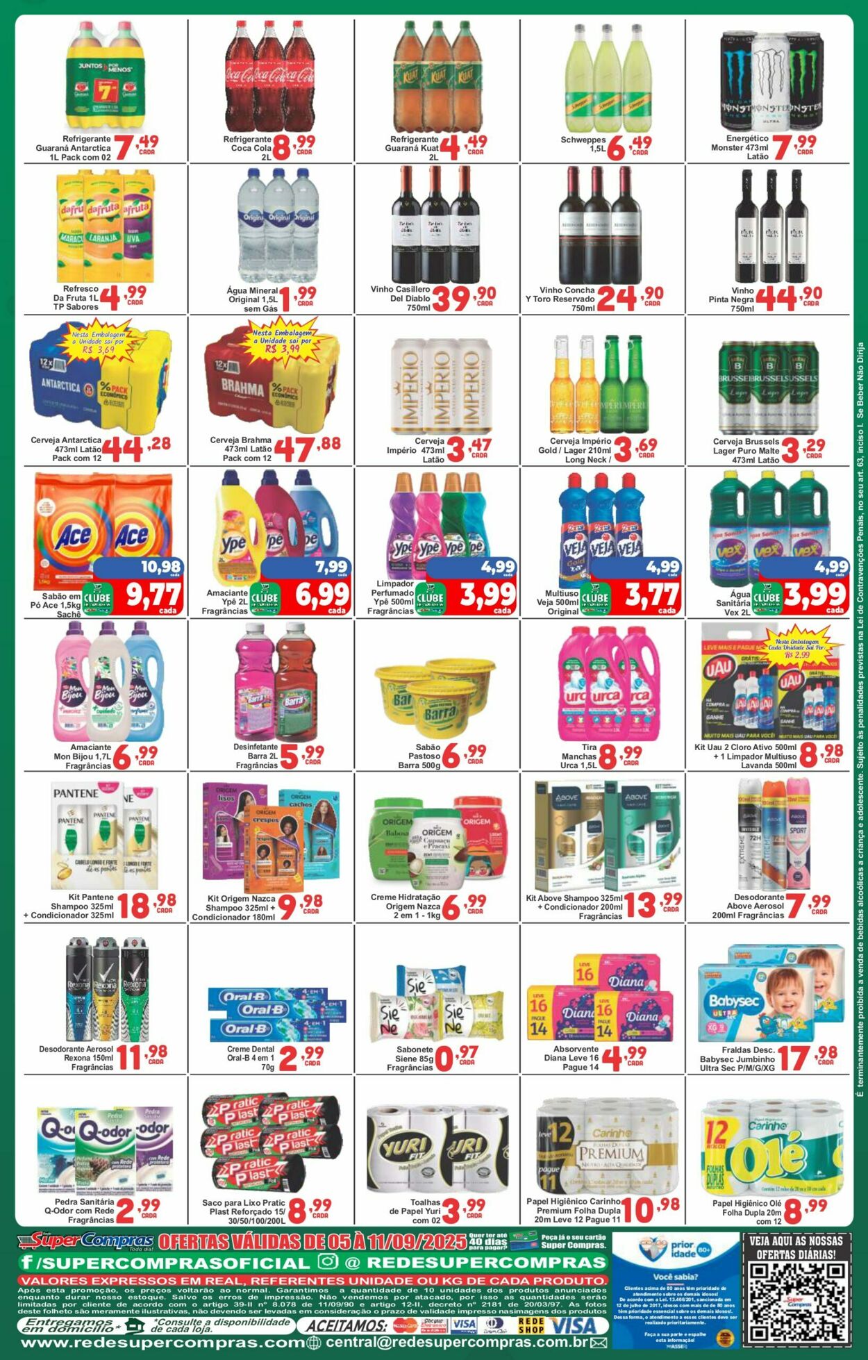 Folheto Super Compras 09.09.2025 - 23.09.2025