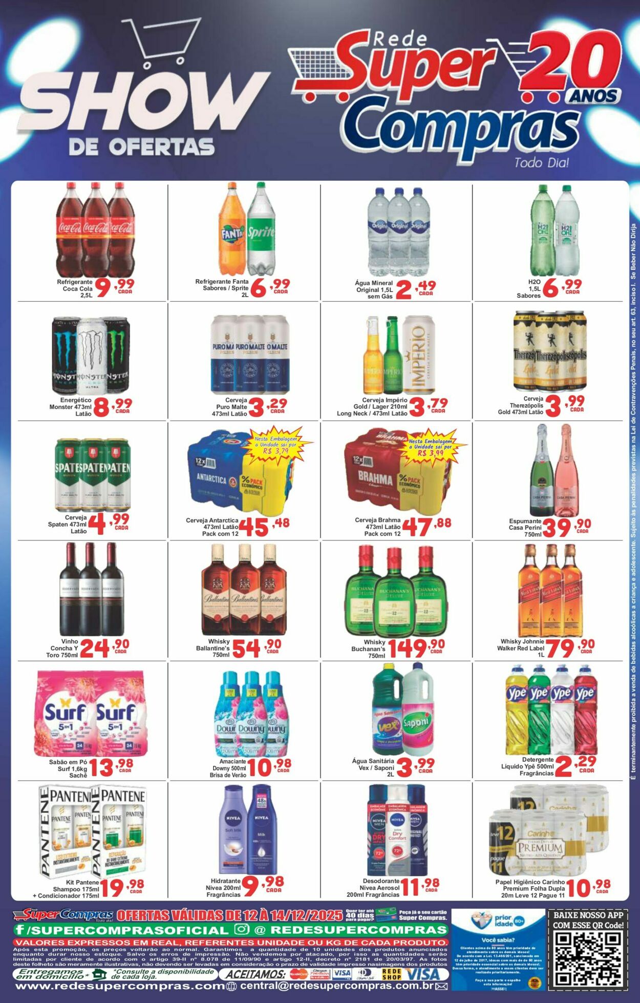 Folheto Super Compras 12.12.2025 - 26.12.2025