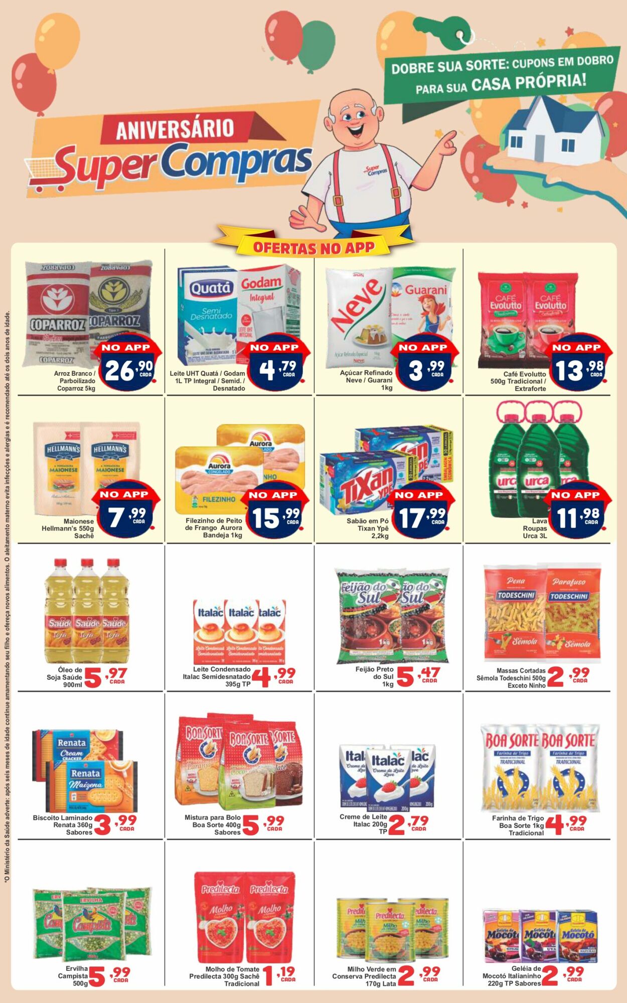 Folheto Super Compras 22.07.2024 - 25.07.2024