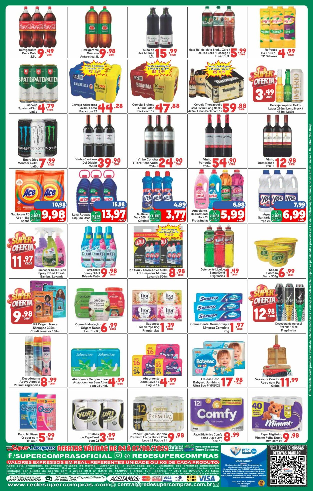 Folheto Super Compras 05.08.2025 - 19.08.2025