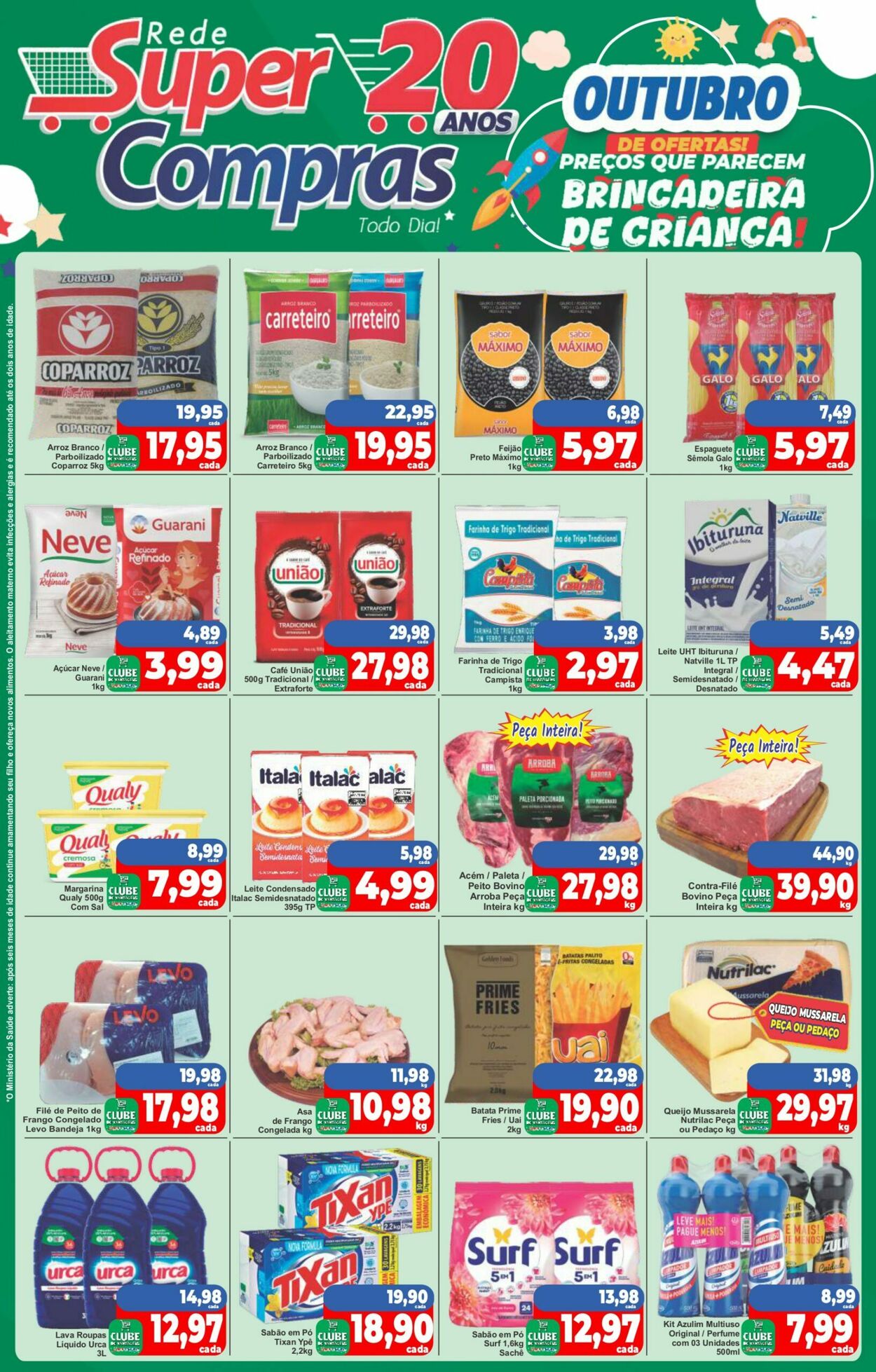 Folheto Super Compras 06.10.2025 - 20.10.2025