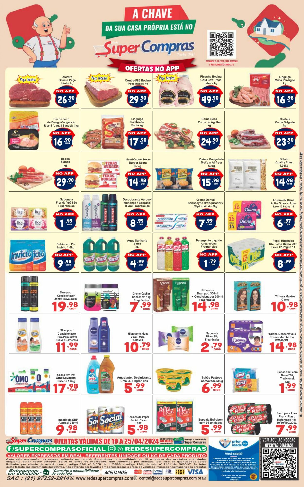 Folheto Super Compras 19.04.2024 - 19.04.2024